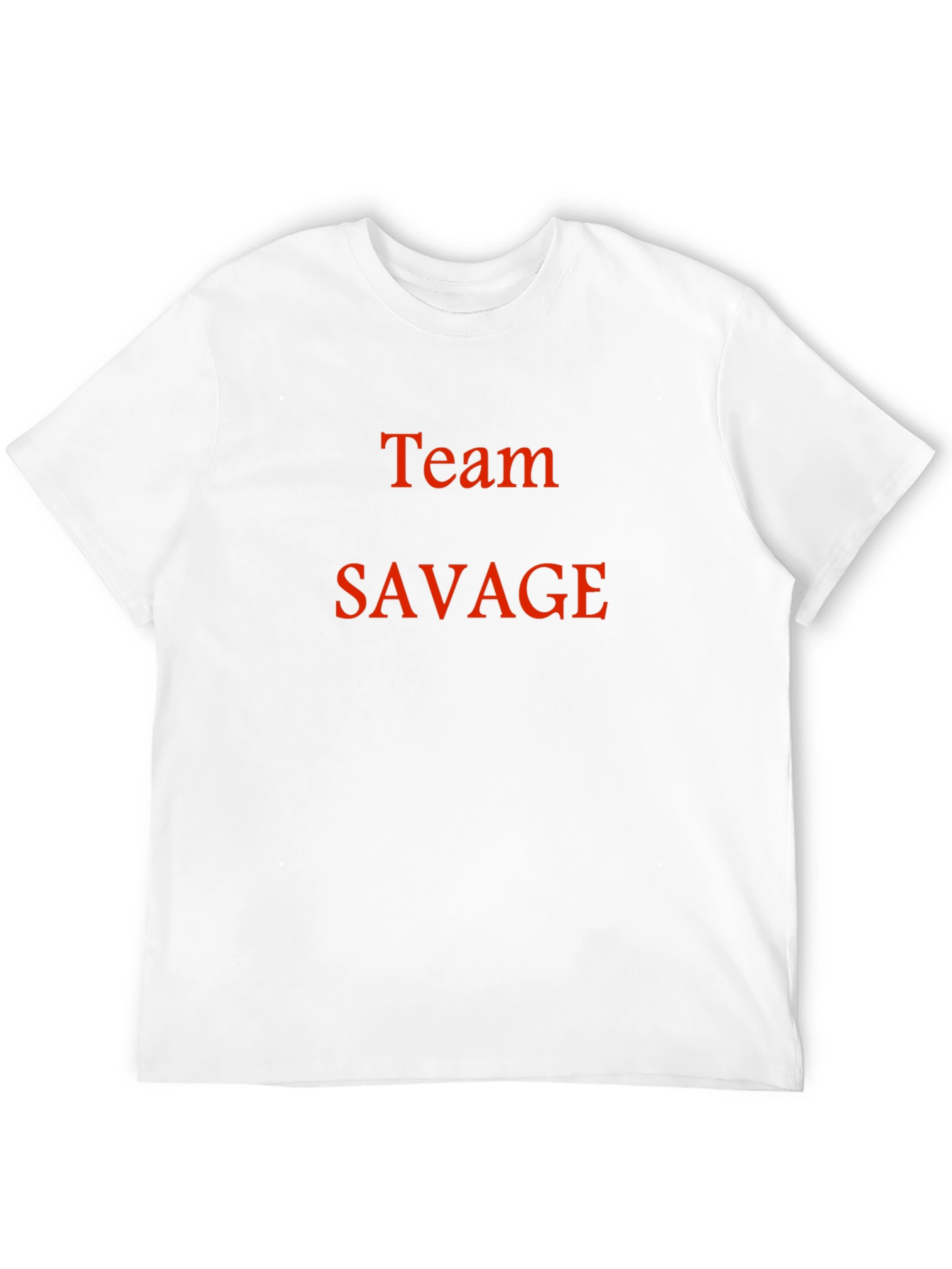 Team Savage Graphic Tee - Bold Statement T-Shirt