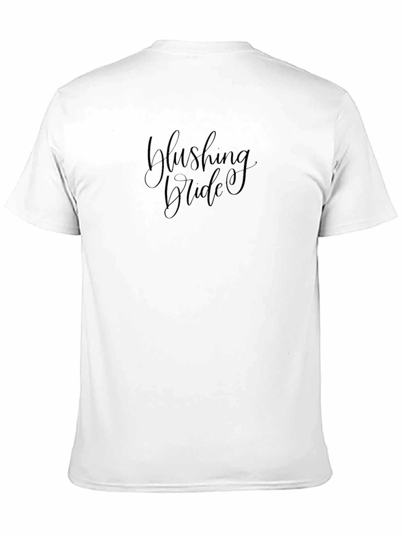Blushing Bride T-Shirt - Stylish Bridal Party Tee