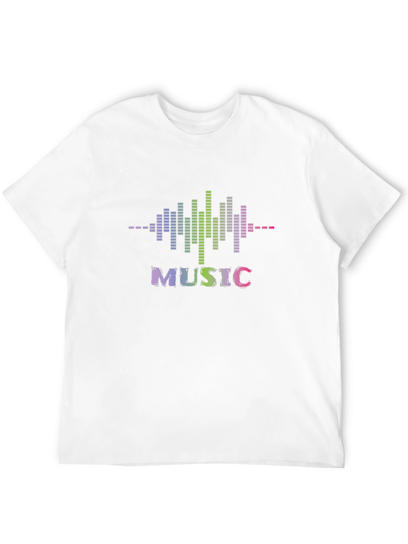 Music Spectrum T-Shirt - Black Graphic Tee