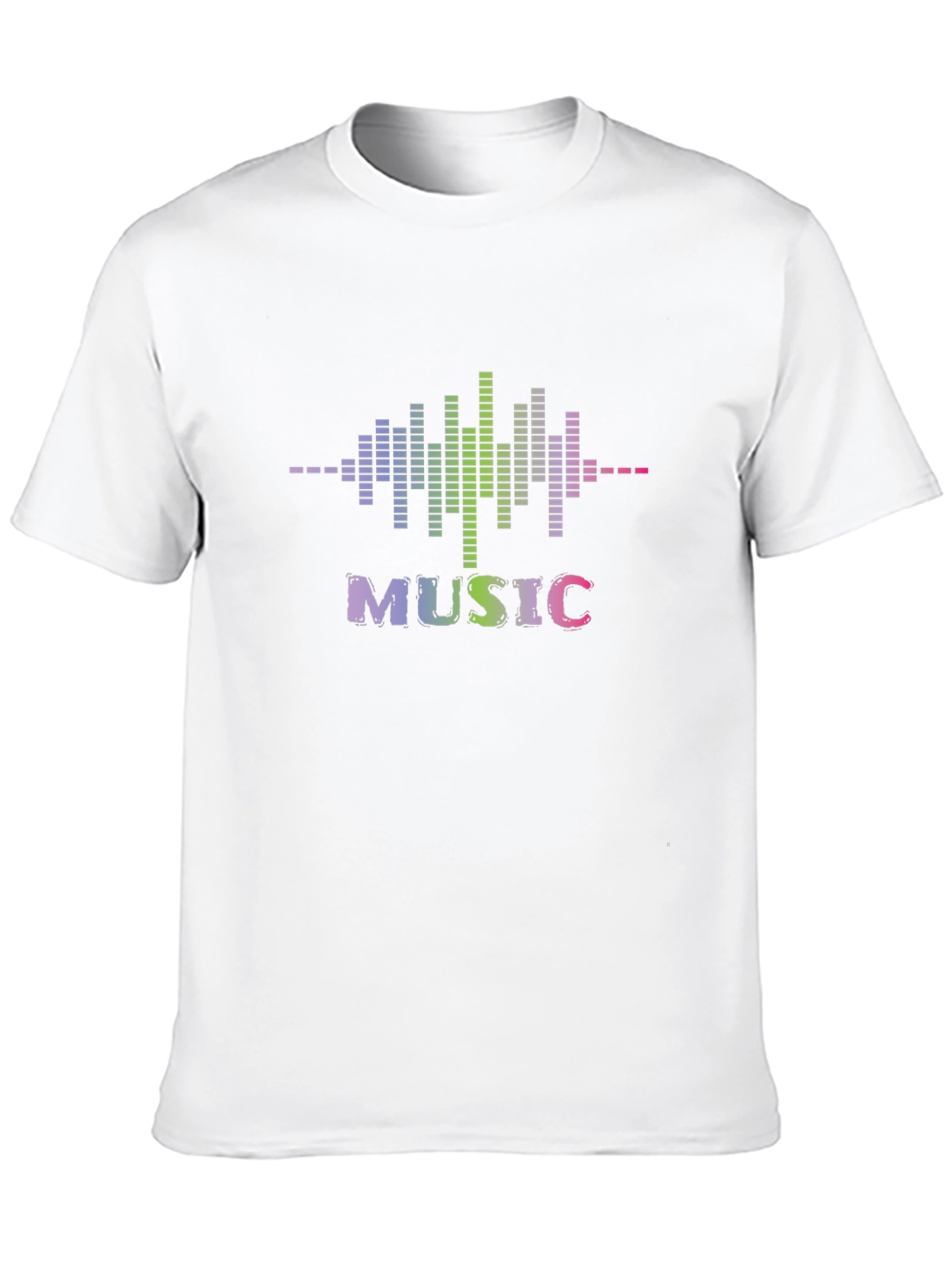 Music Spectrum T-Shirt - Black Graphic Tee