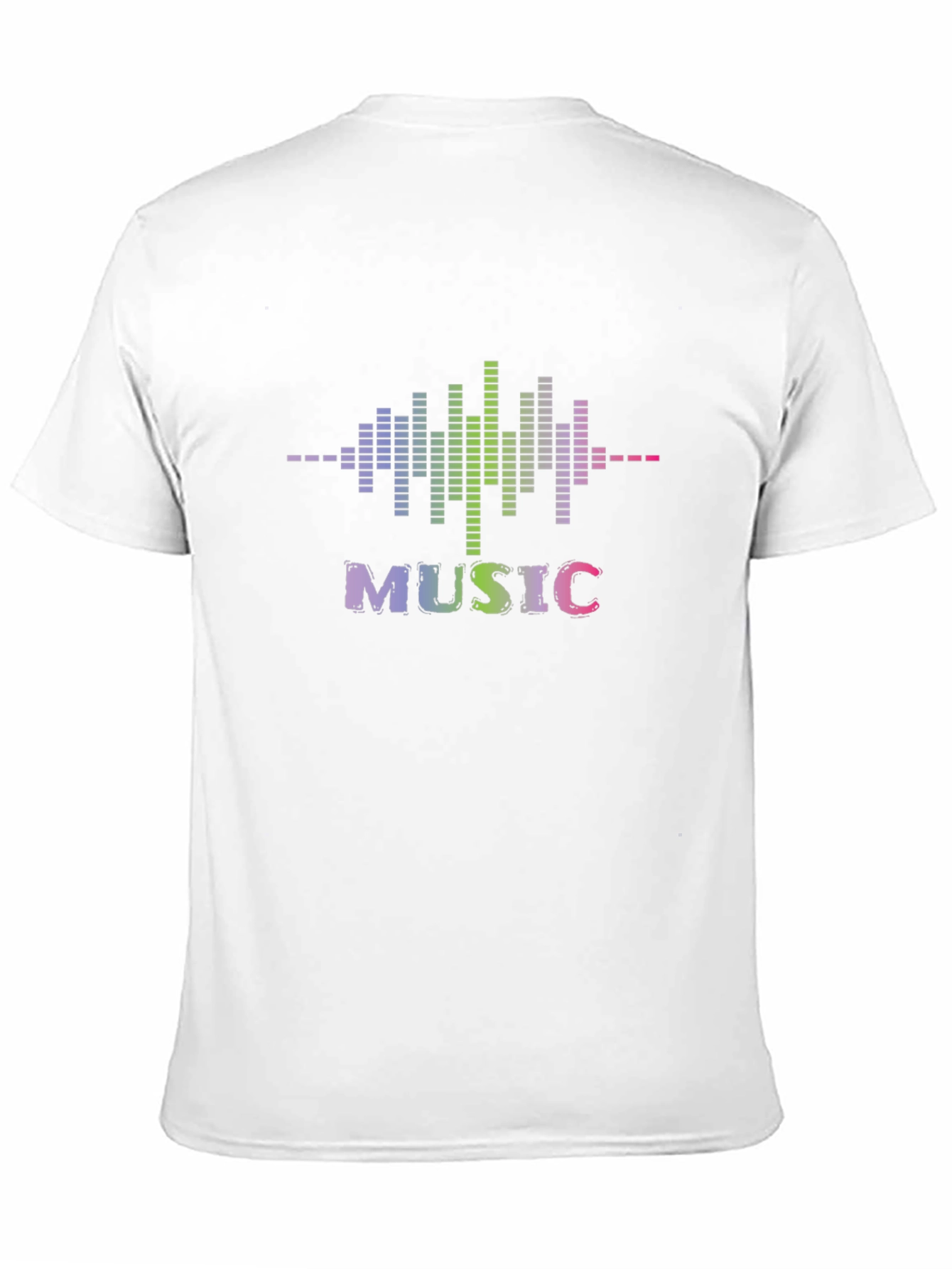 Music Spectrum T-Shirt - Black Graphic Tee