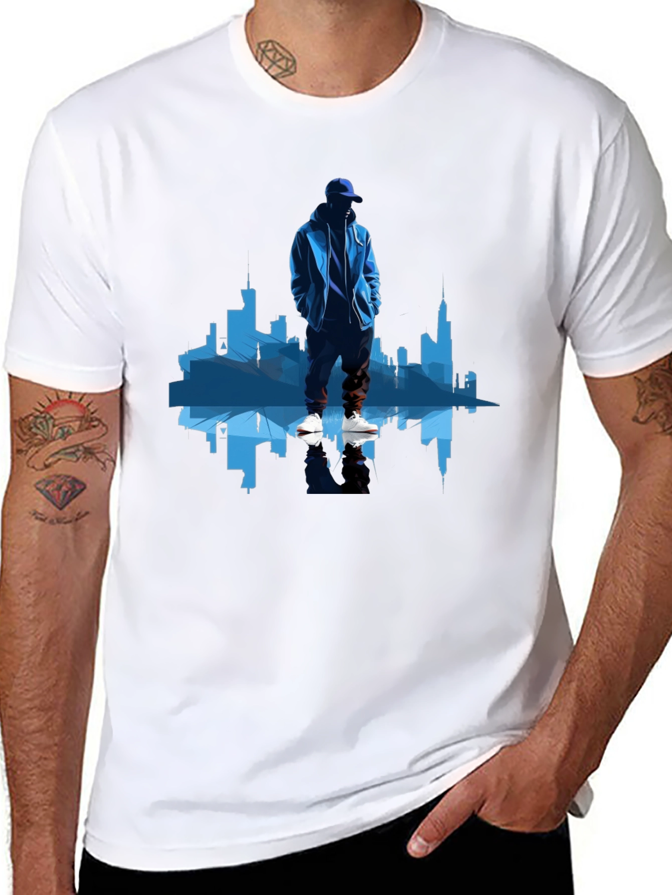Urban Dreamer T-Shirt: Cityscape & Style