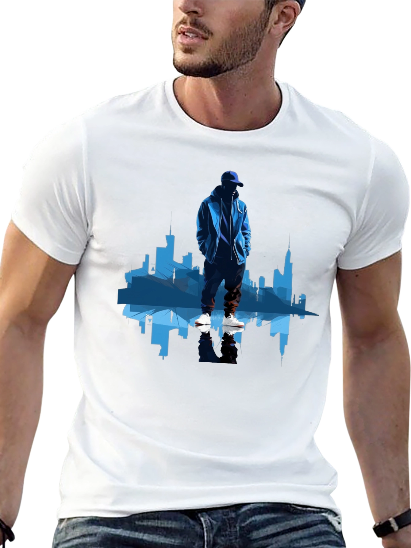 Urban Dreamer T-Shirt: Cityscape & Style