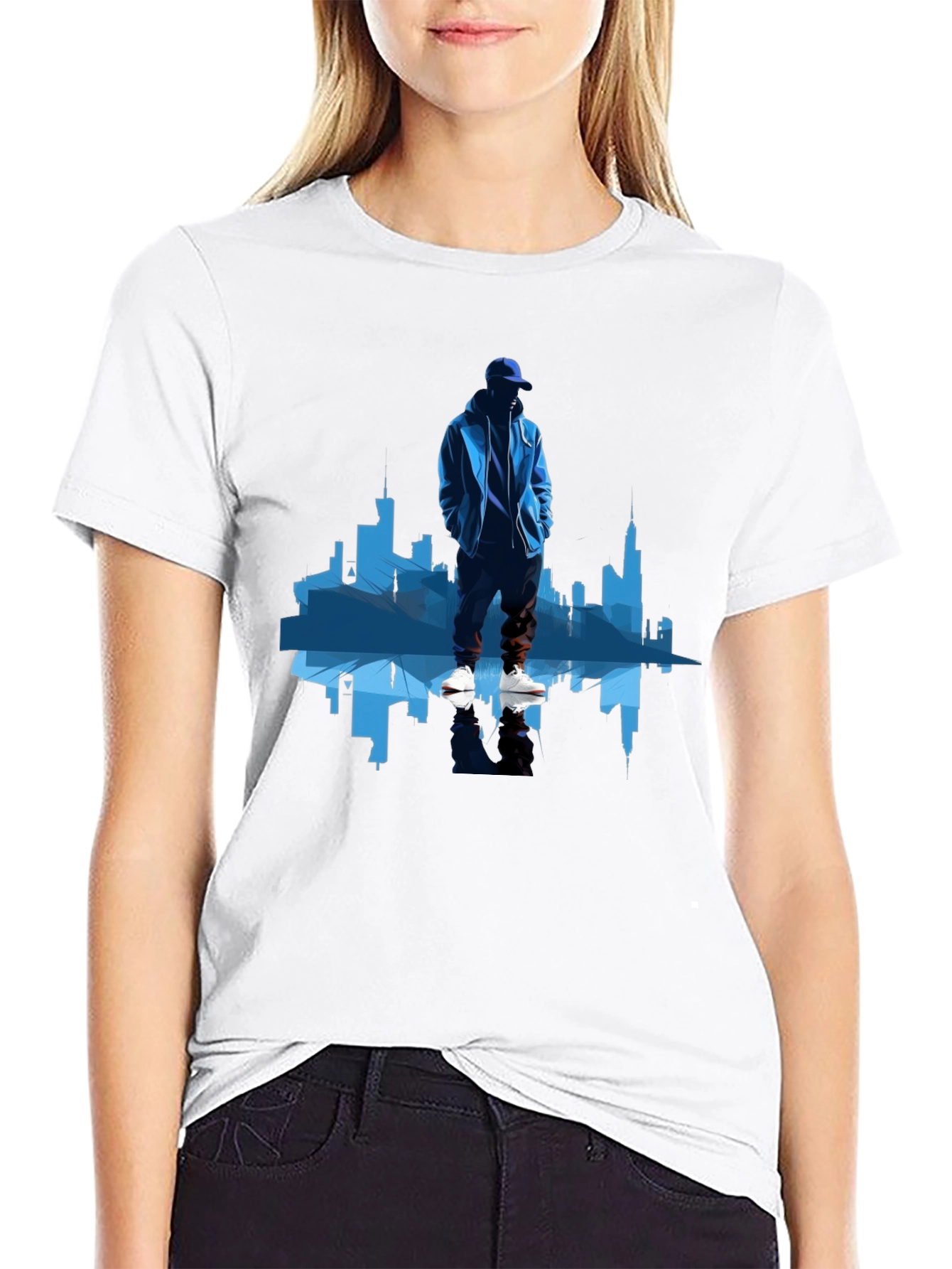 Urban Dreamer T-Shirt: Cityscape & Style
