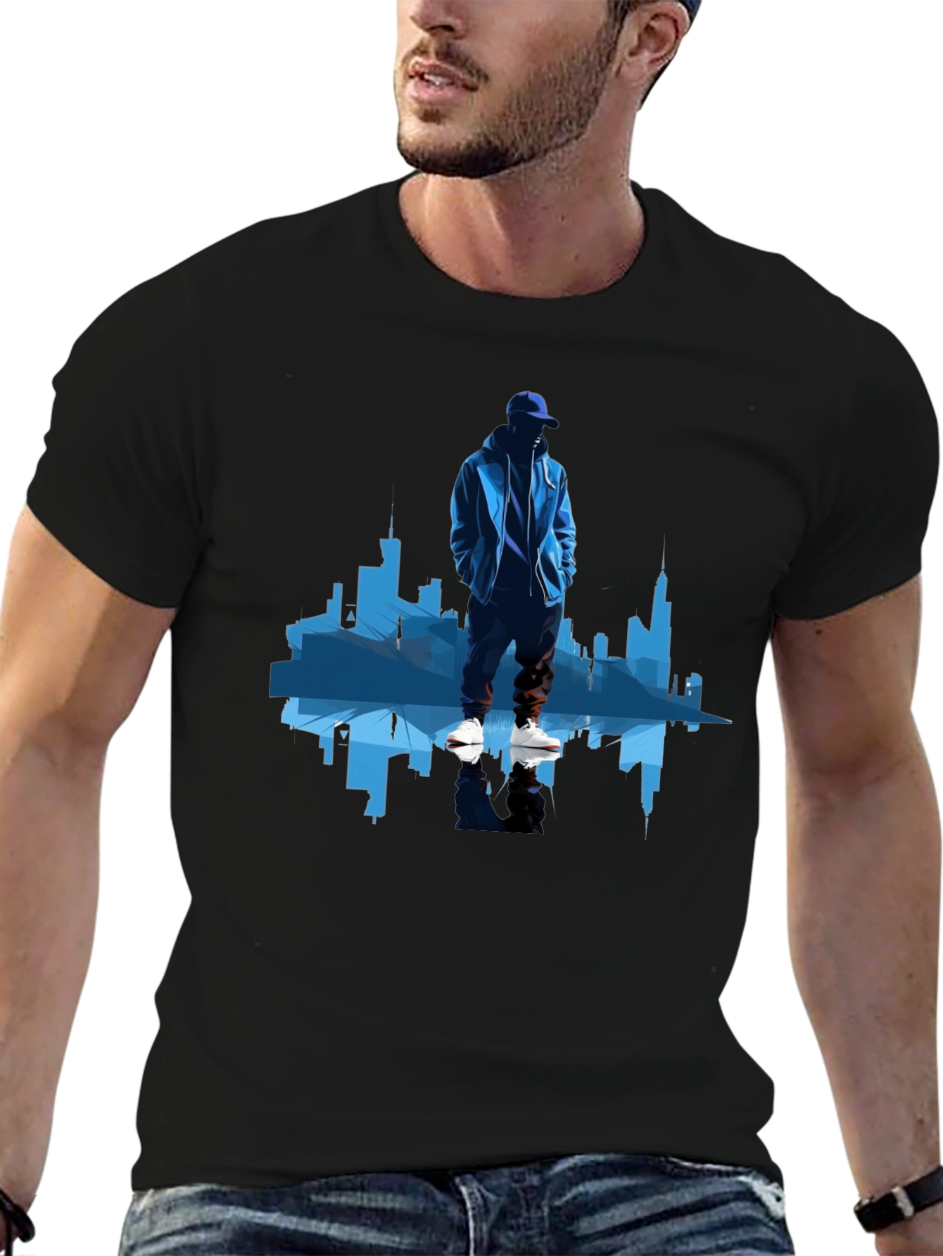 Urban Dreamer T-Shirt: Cityscape & Style