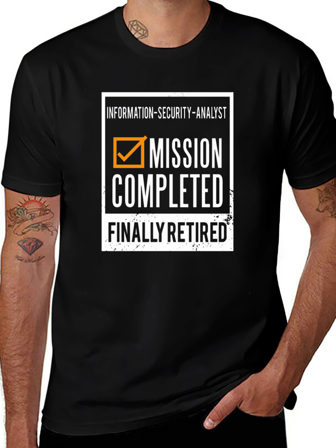 Retired Information Security Analyst T-Shirt
