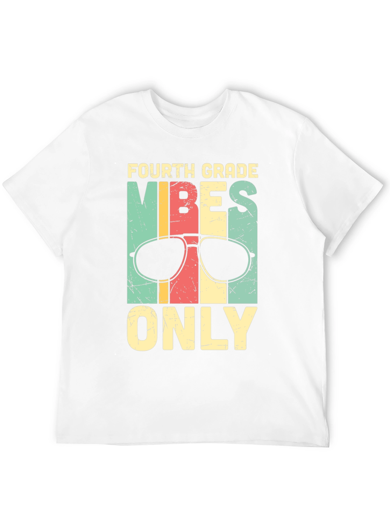 Fourth Grade Vibes Only Graphic Tee