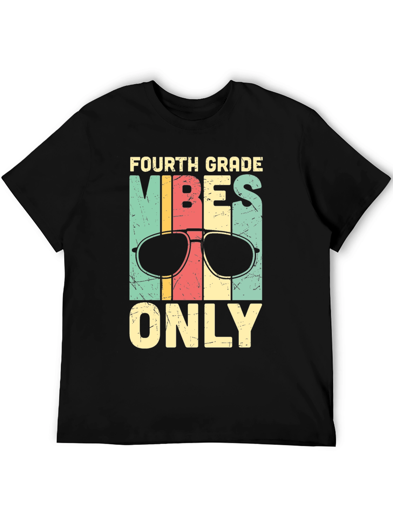 Fourth Grade Vibes Only Graphic Tee