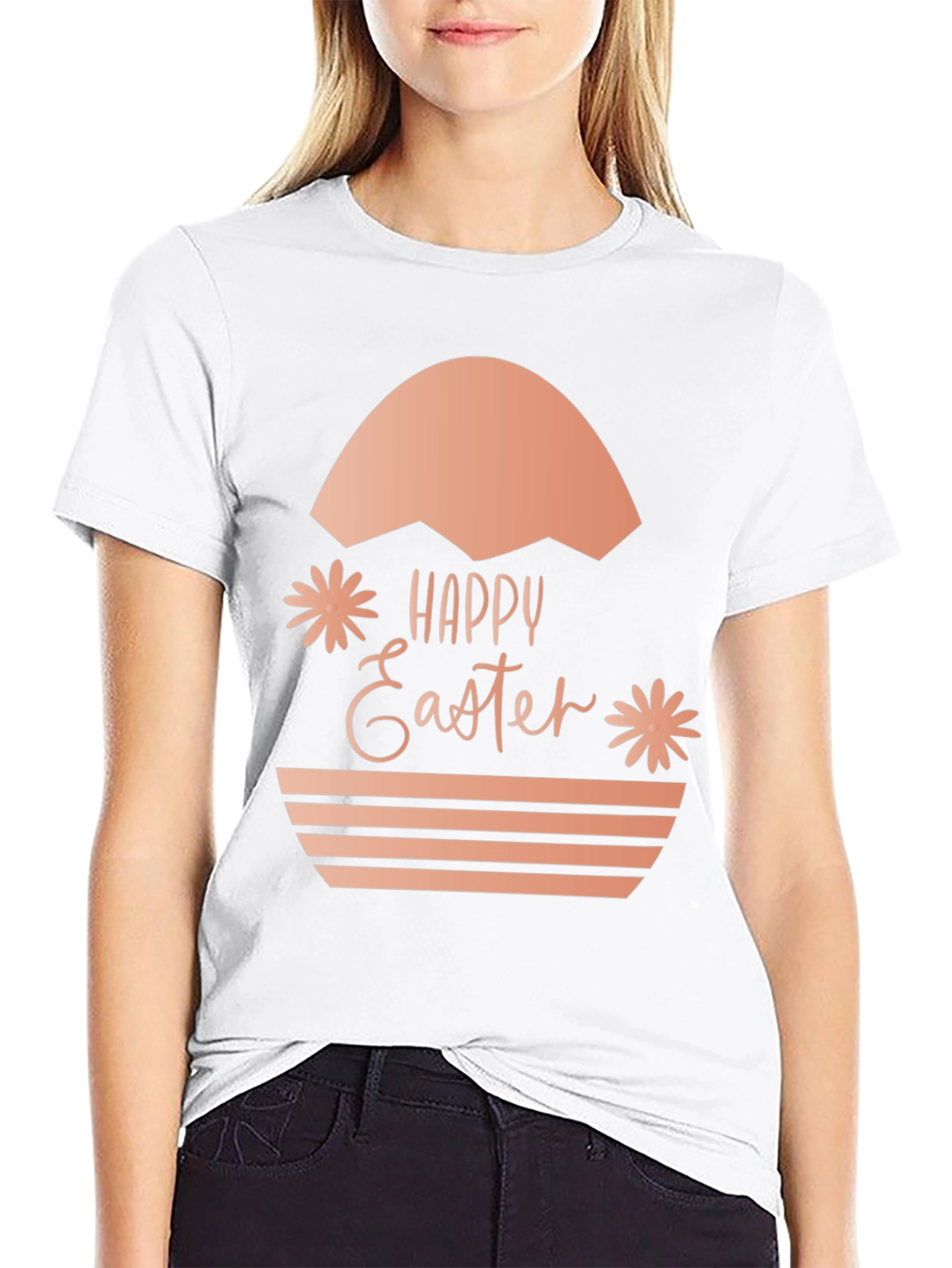 Happy Easter T-Shirt: Easter Egg Design