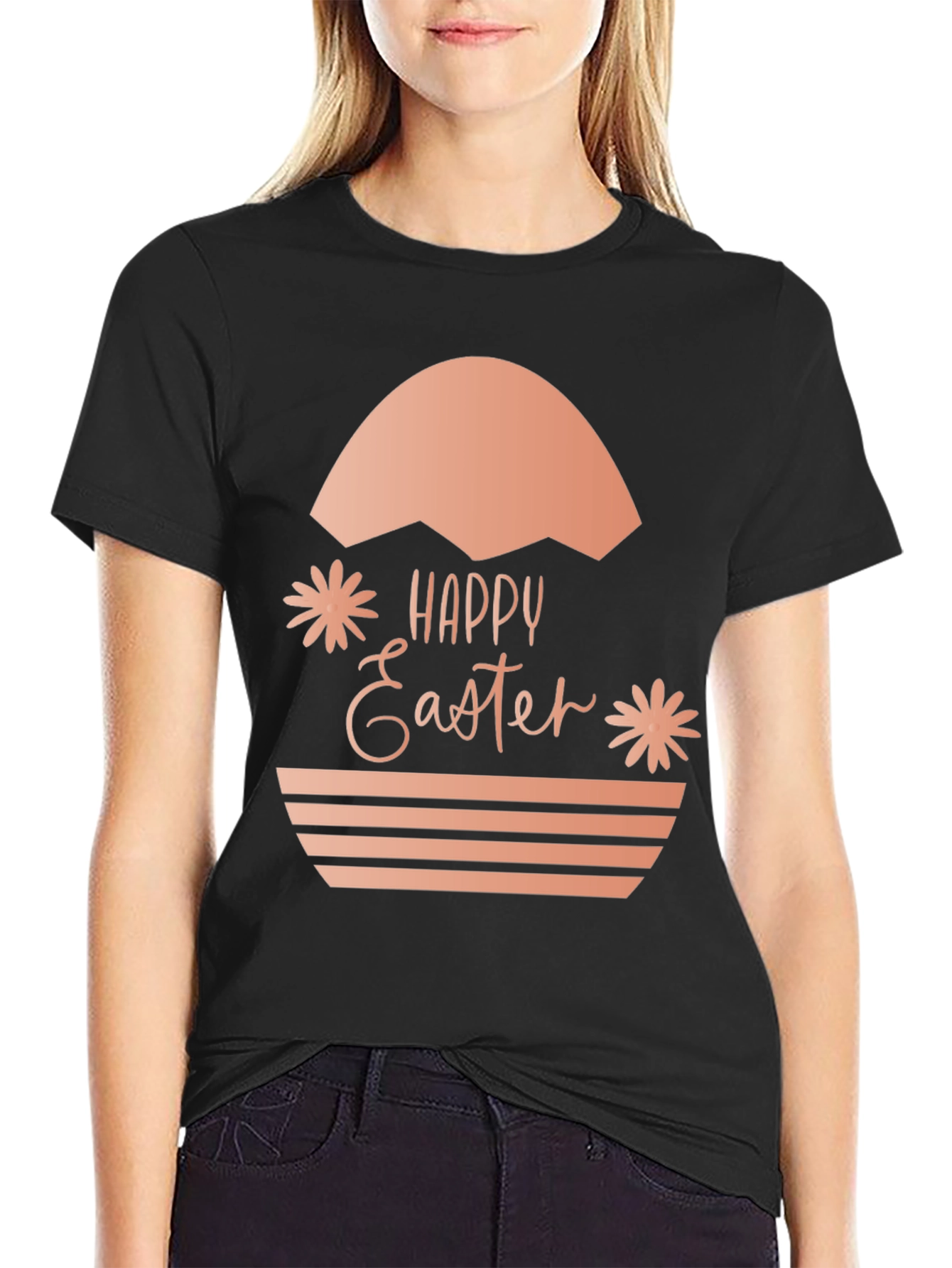 Happy Easter T-Shirt: Easter Egg Design