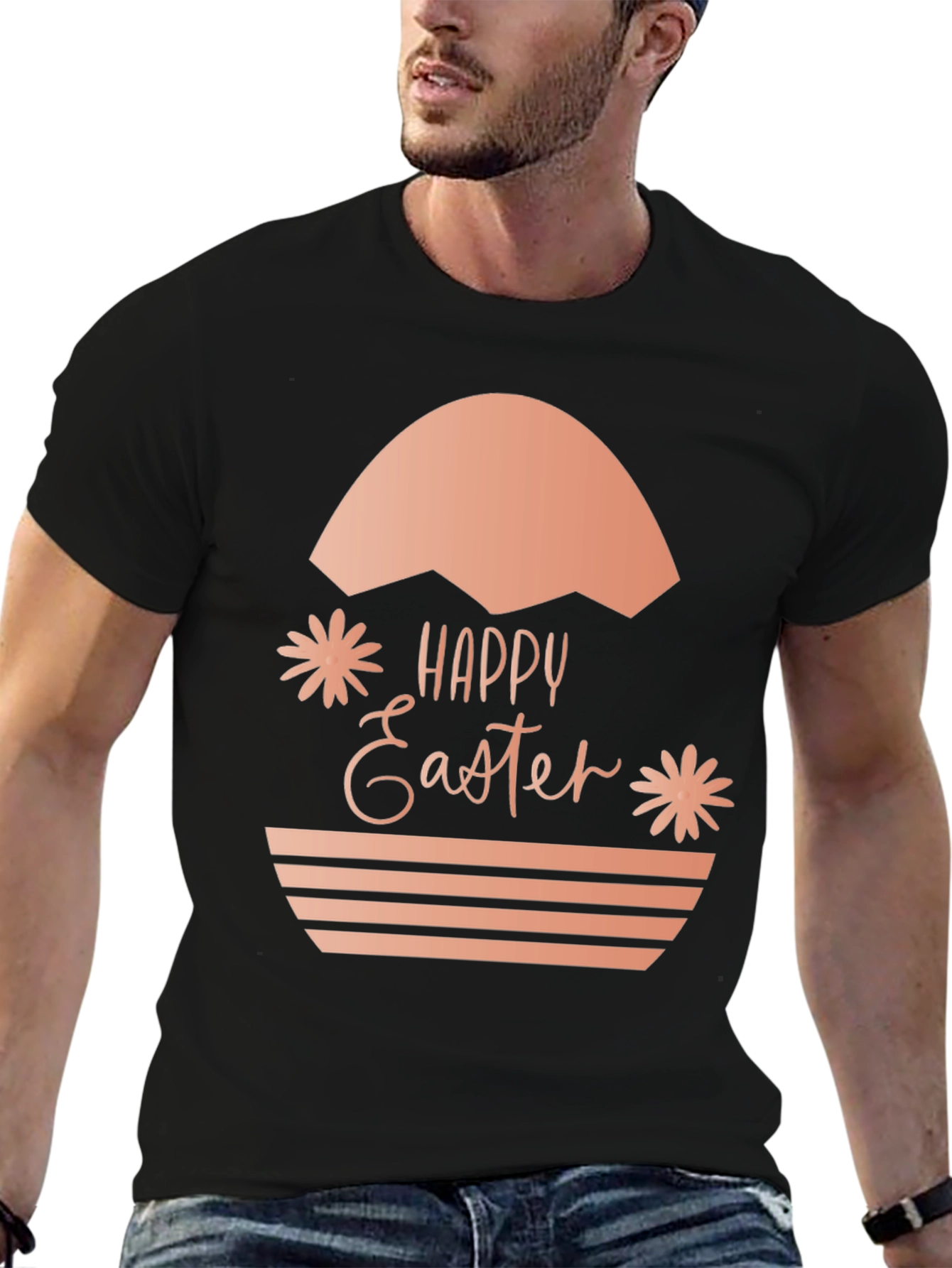 Happy Easter T-Shirt: Easter Egg Design