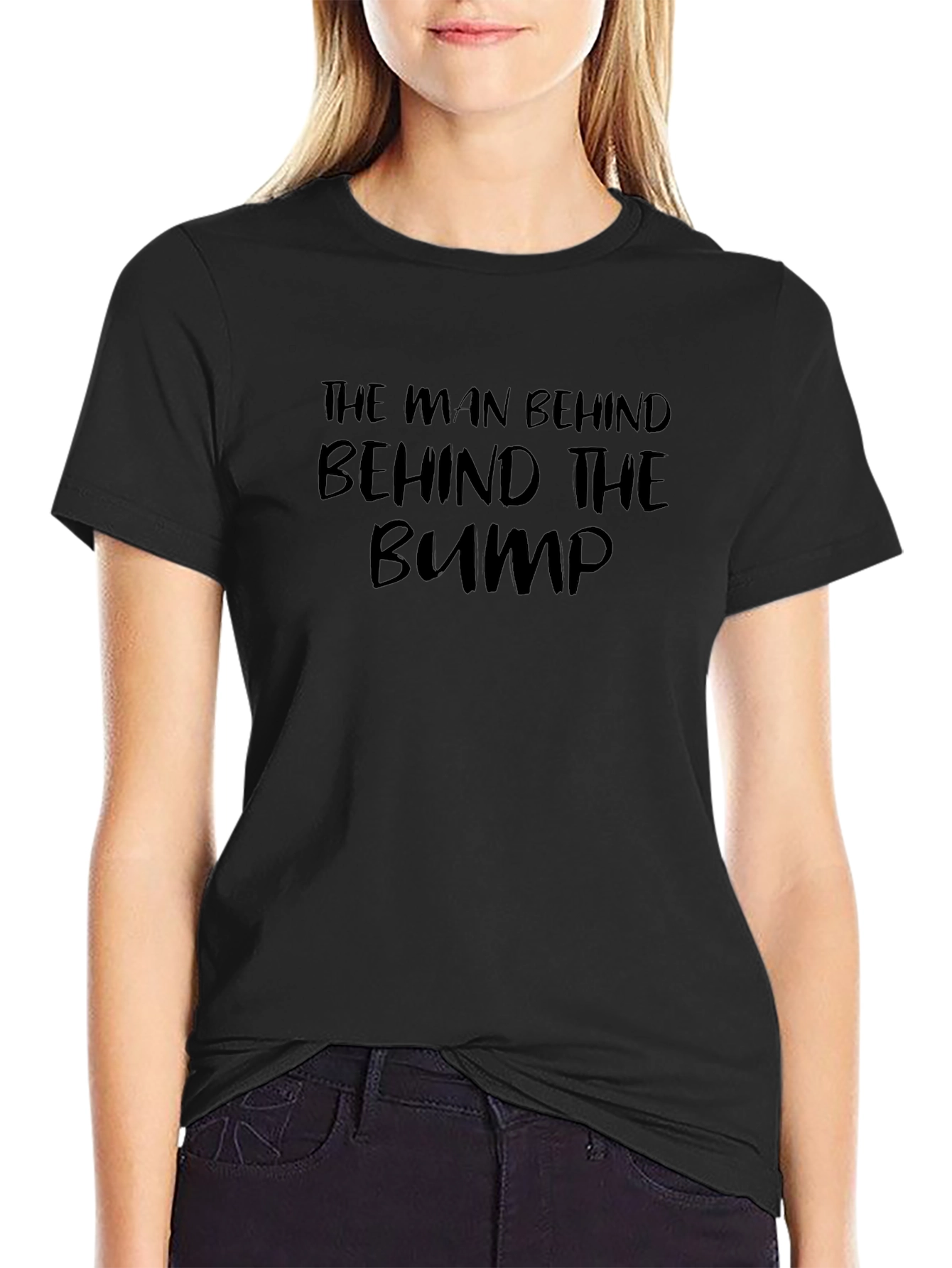 The Man Behind The Bump Graphic T-Shirt