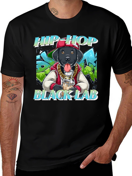Hip Hop Black Lab T-Shirt