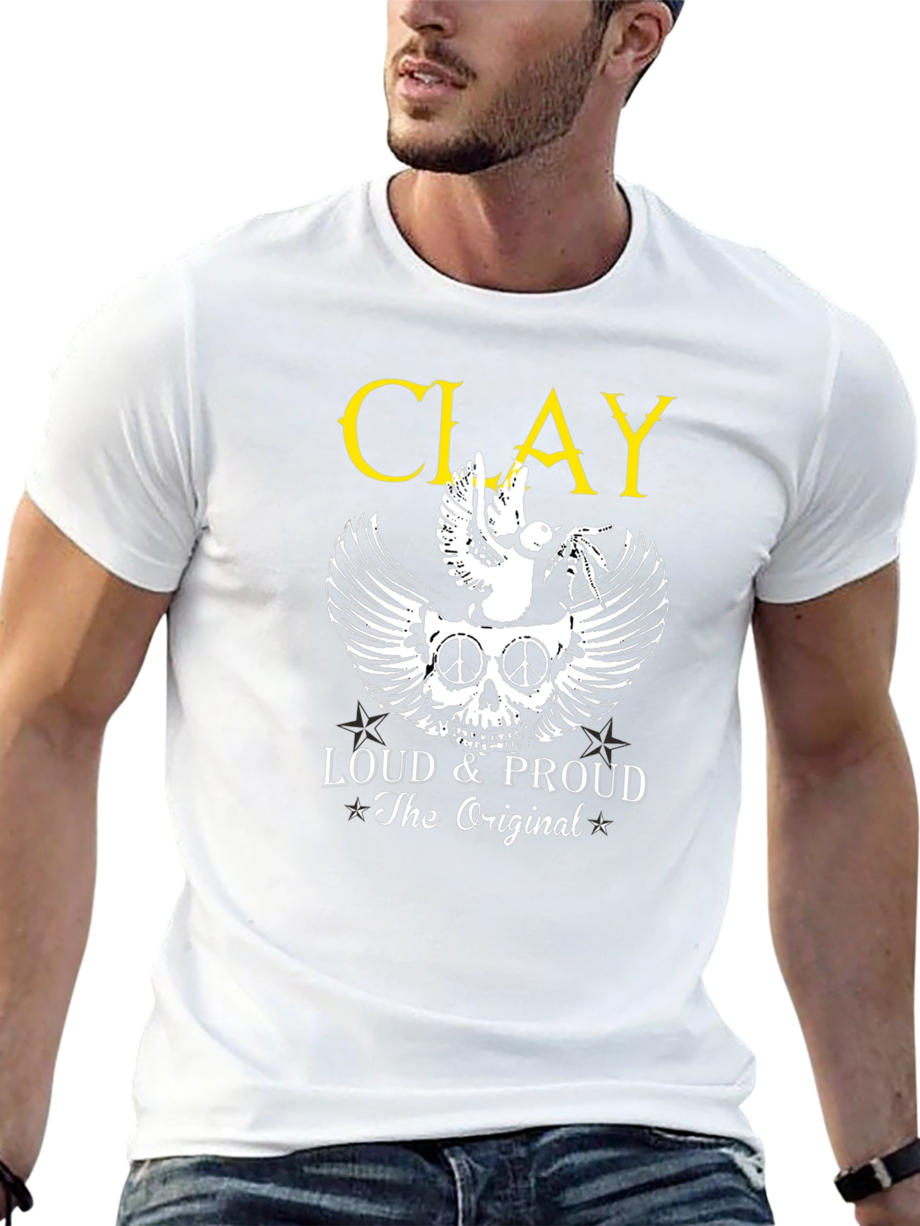 Clay Loud & Proud Graphic T-Shirt