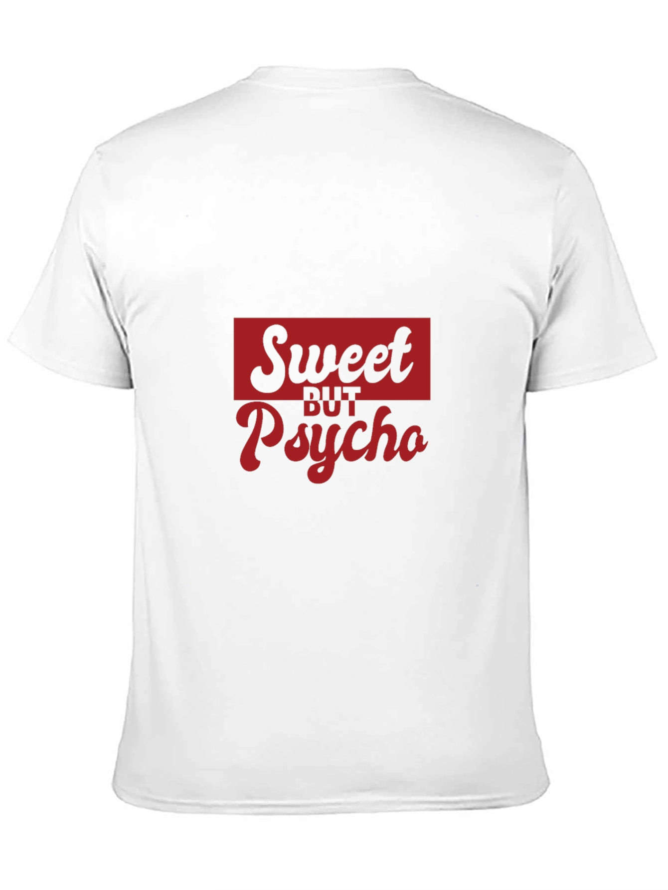 Sweet But Psycho Graphic Tee - Black Cotton T-Shirt