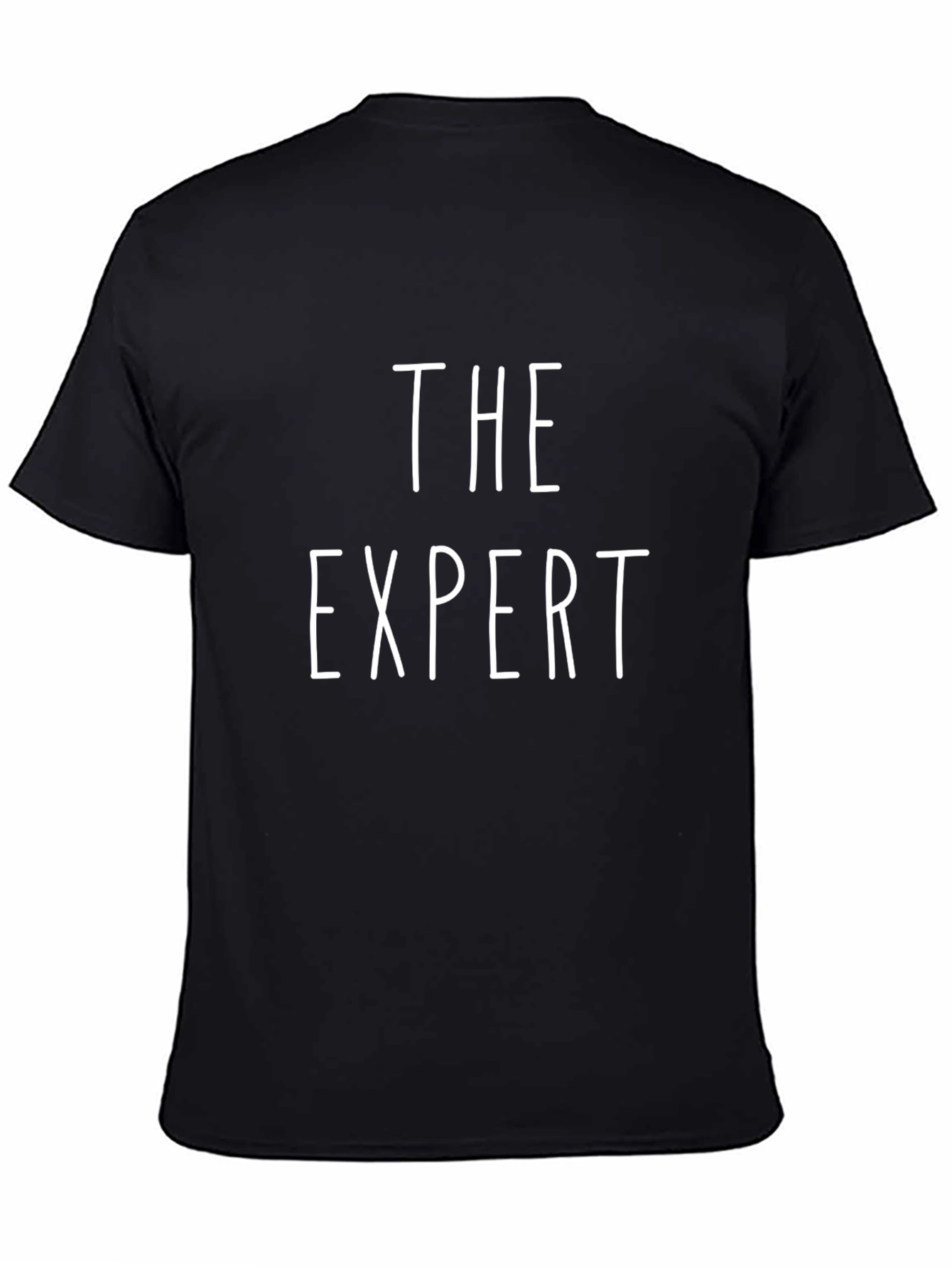 The Expert T-Shirt - Bold Statement Tee