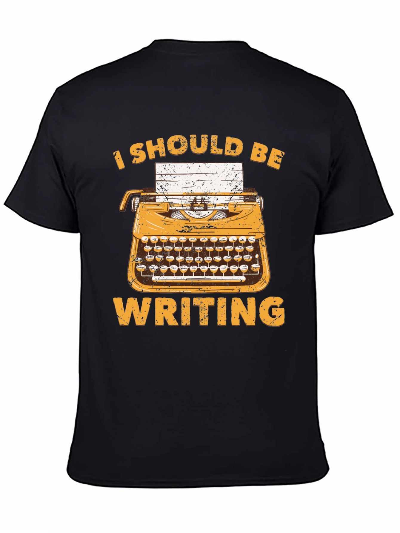 I Should Be Writing T-Shirt - Novelty Writer Tee