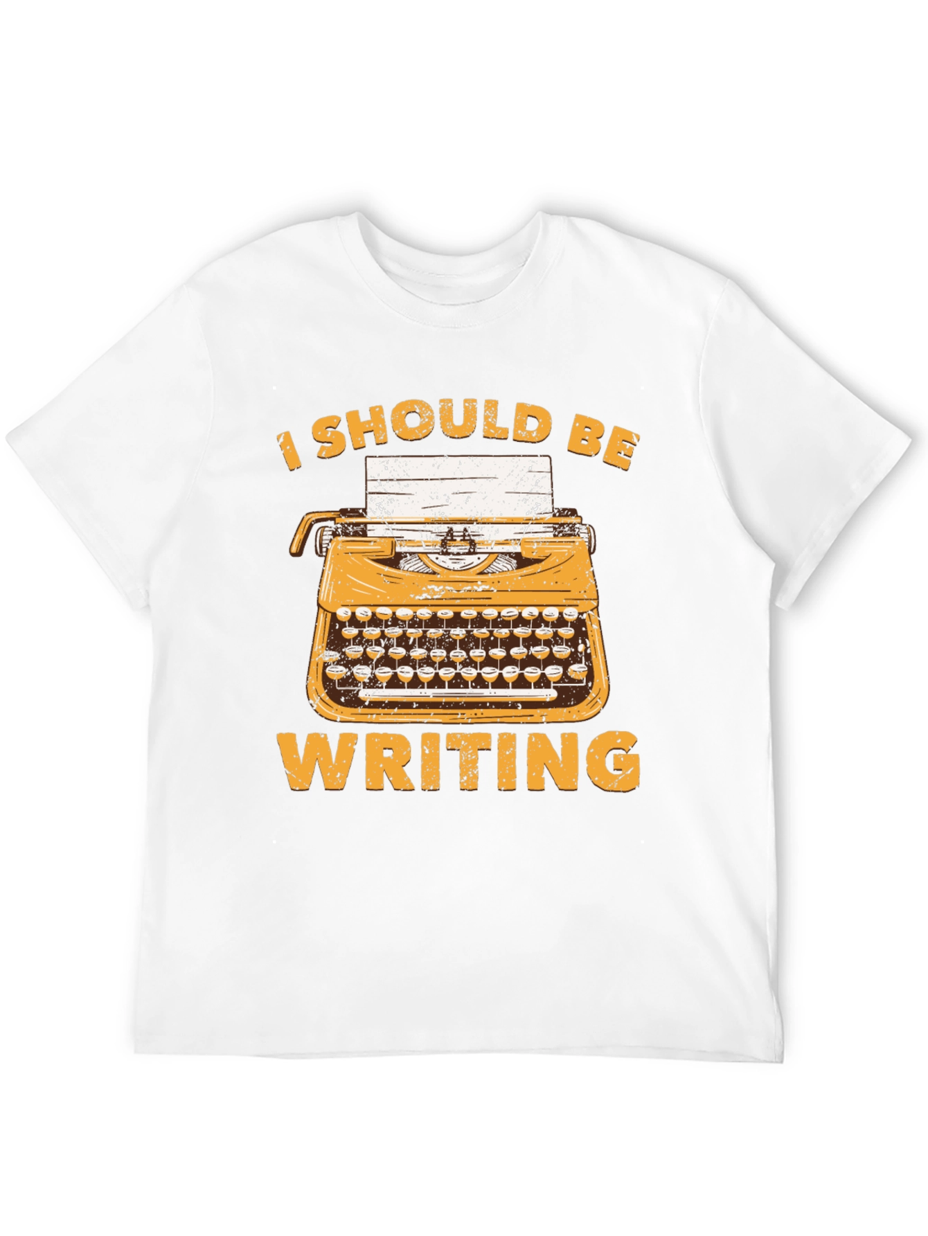 I Should Be Writing T-Shirt - Novelty Writer Tee