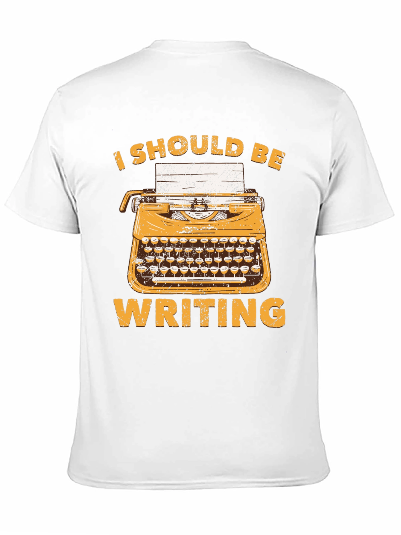 I Should Be Writing T-Shirt - Novelty Writer Tee