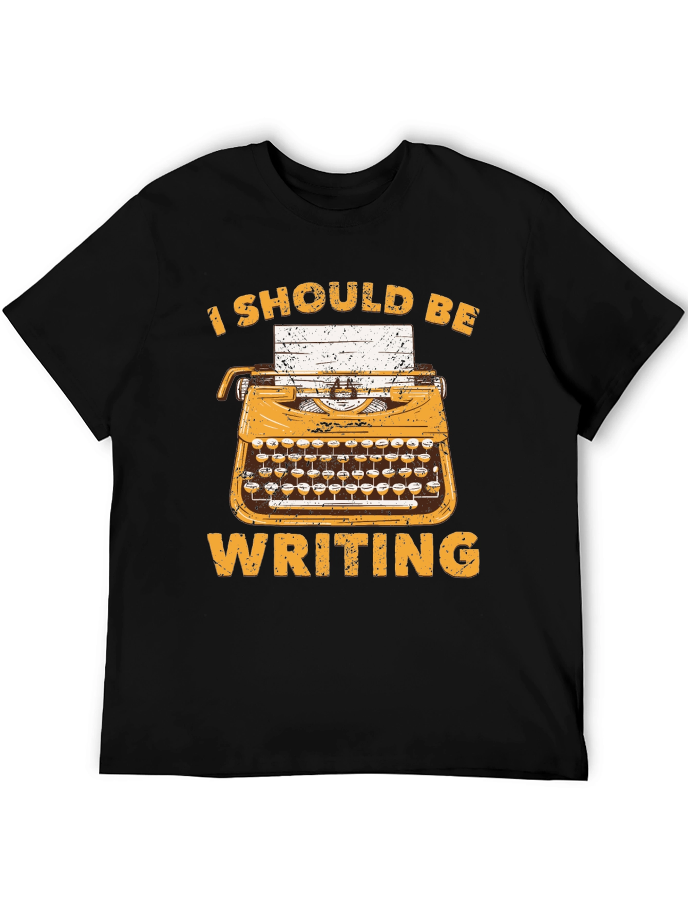 I Should Be Writing T-Shirt - Novelty Writer Tee