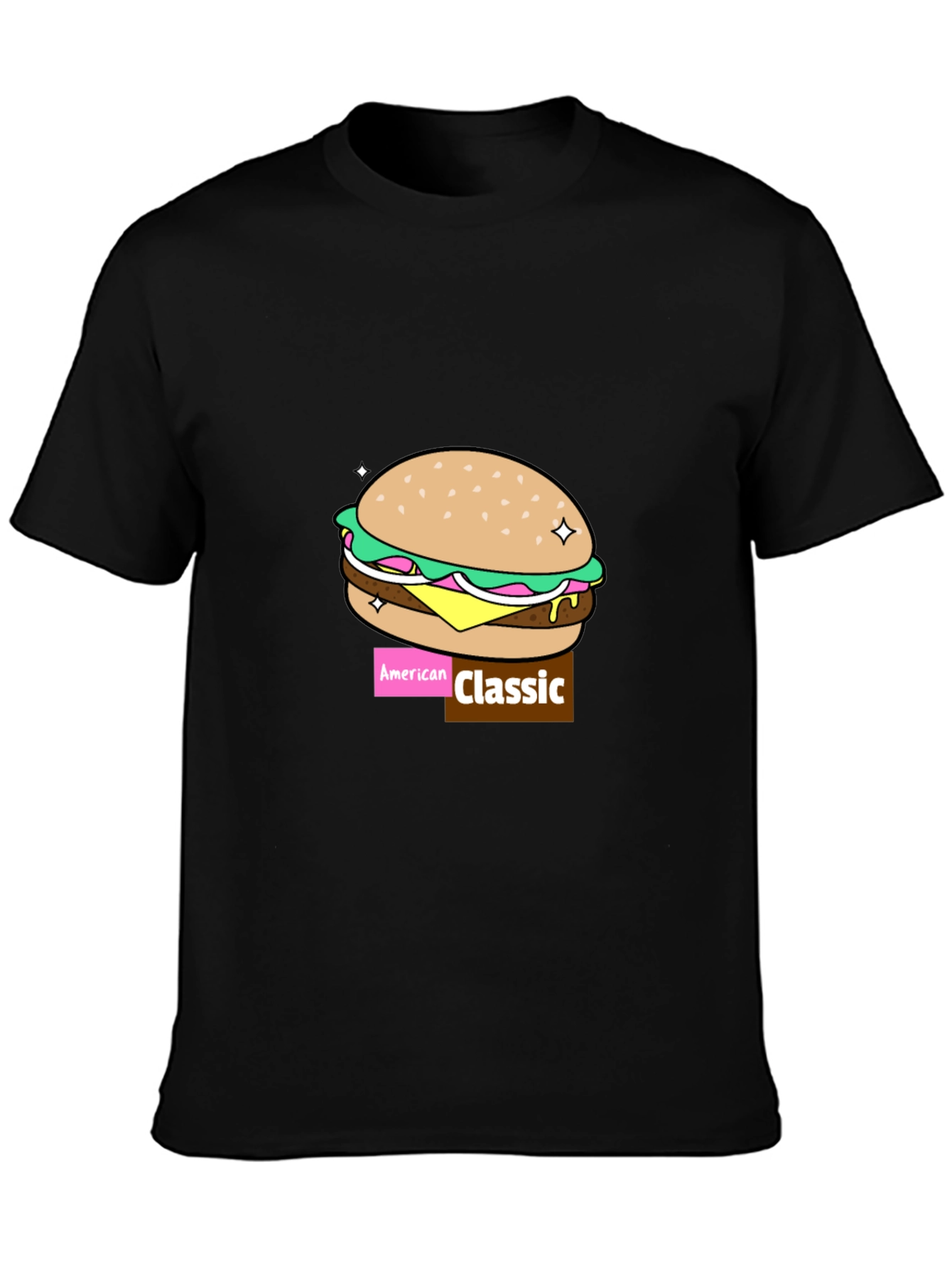 American Classic Burger Graphic Tee