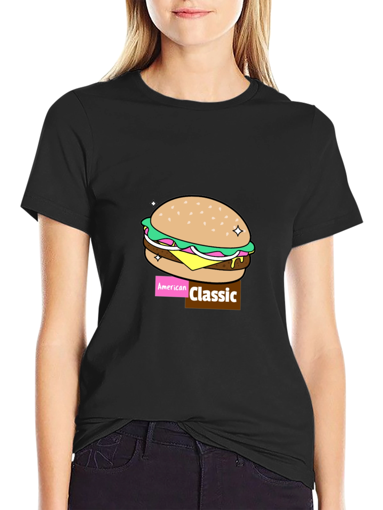 American Classic Burger Graphic Tee