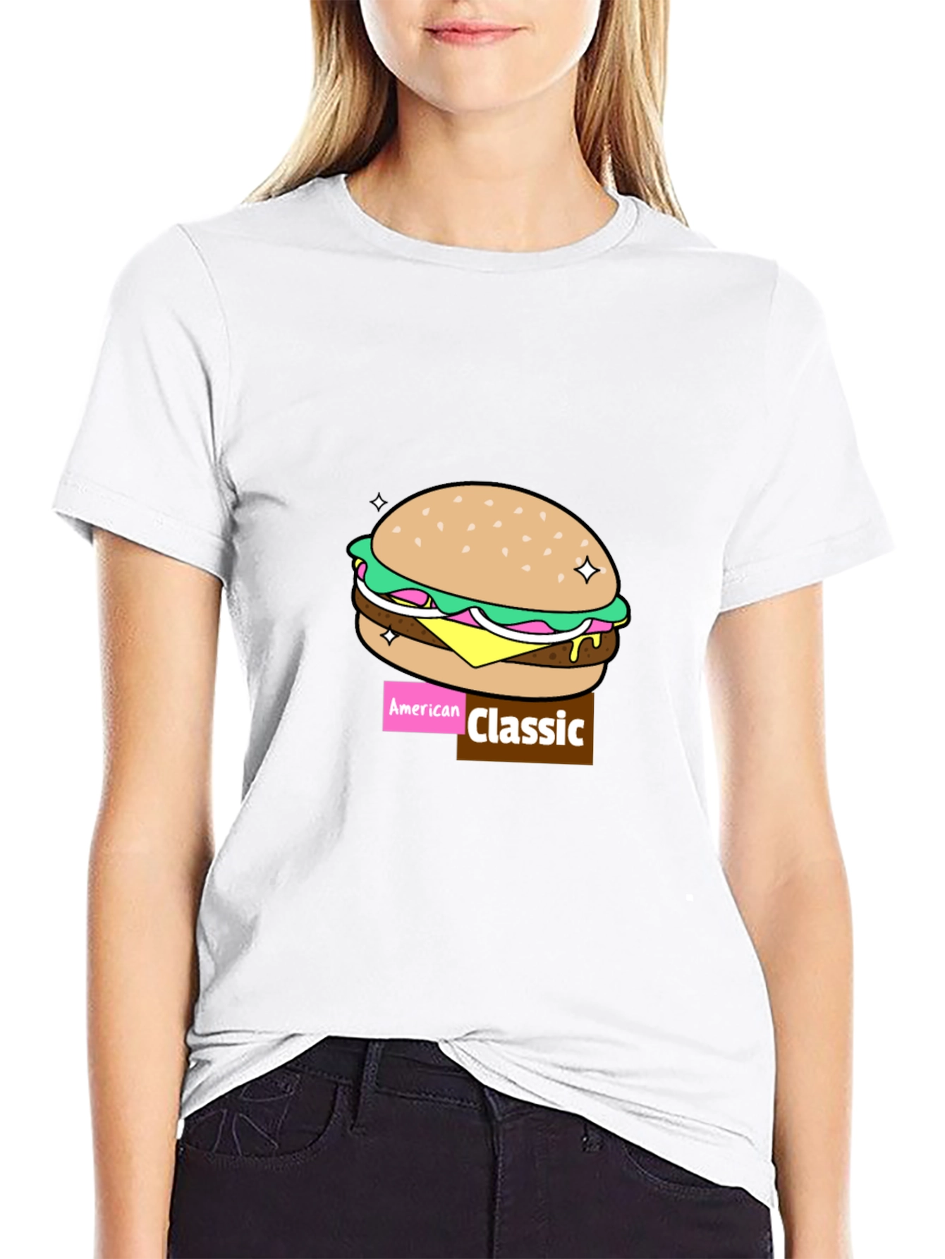 American Classic Burger Graphic Tee