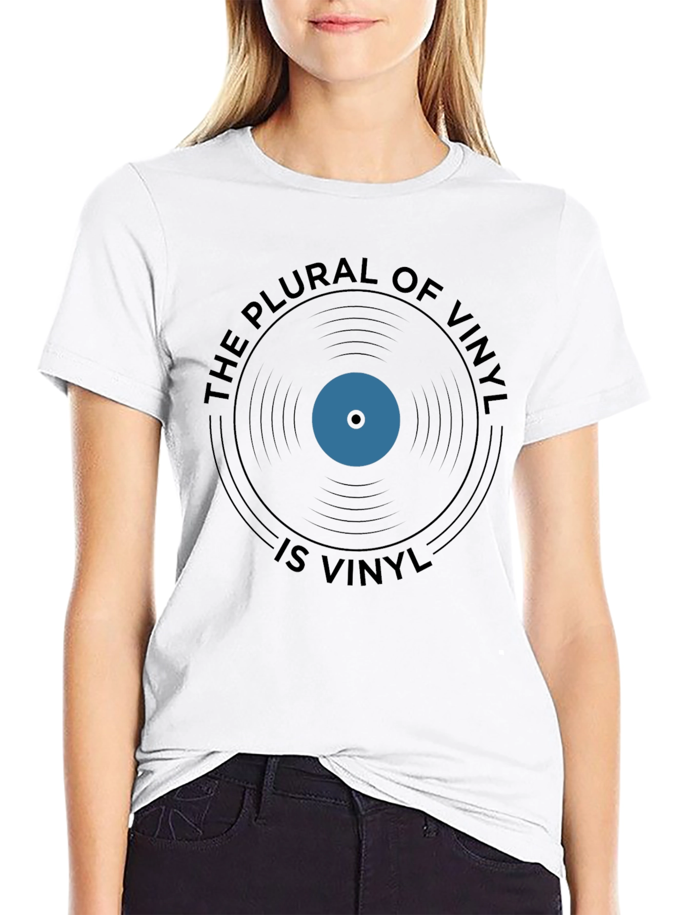 The Plural of Vinyl is Vinyl Graphic T-Shirt