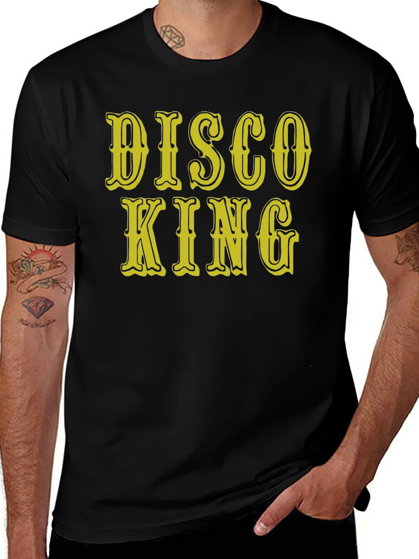 Disco King Black T-Shirt