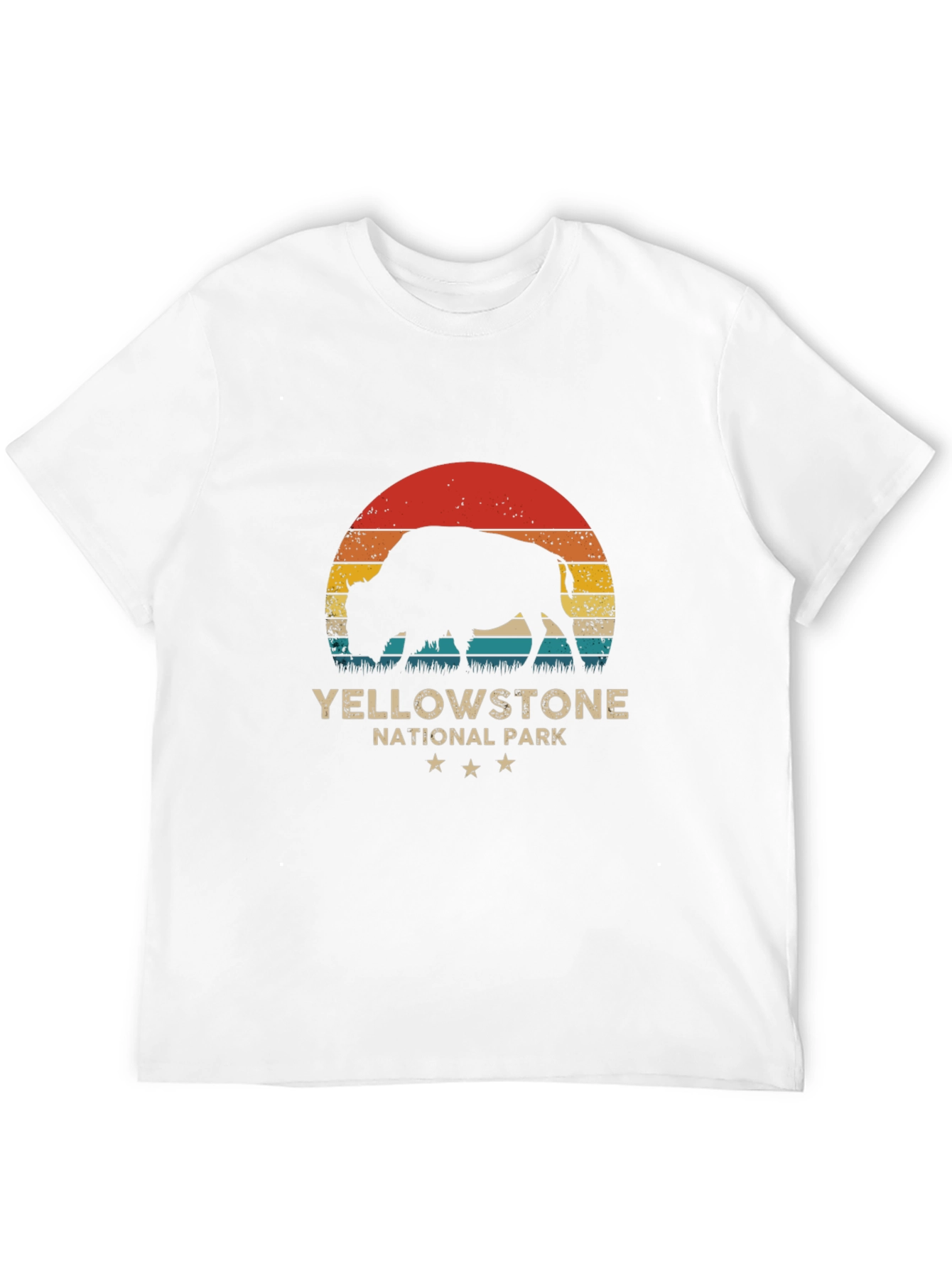 Yellowstone National Park Bison Graphic Tee