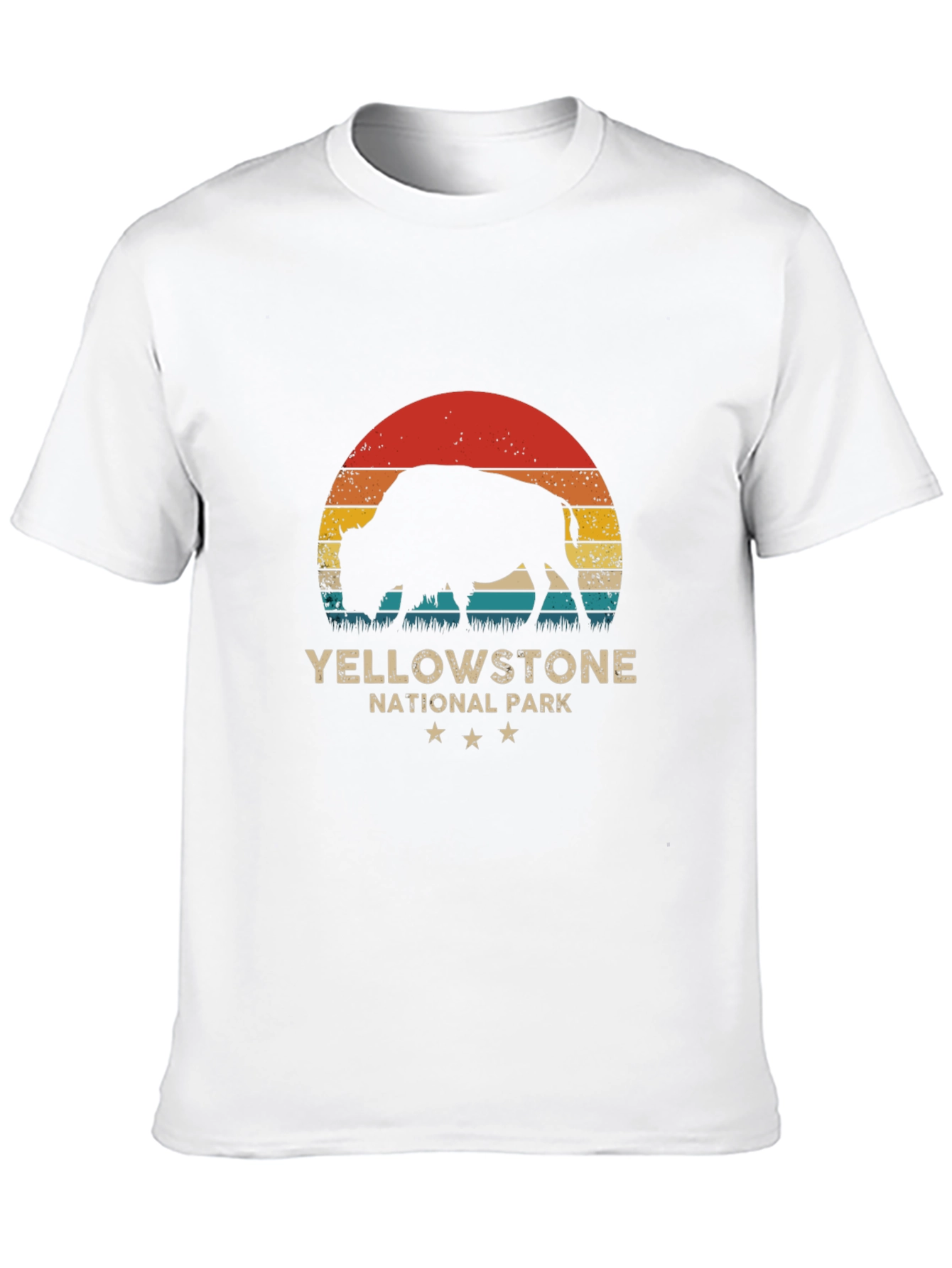 Yellowstone National Park Bison Graphic Tee