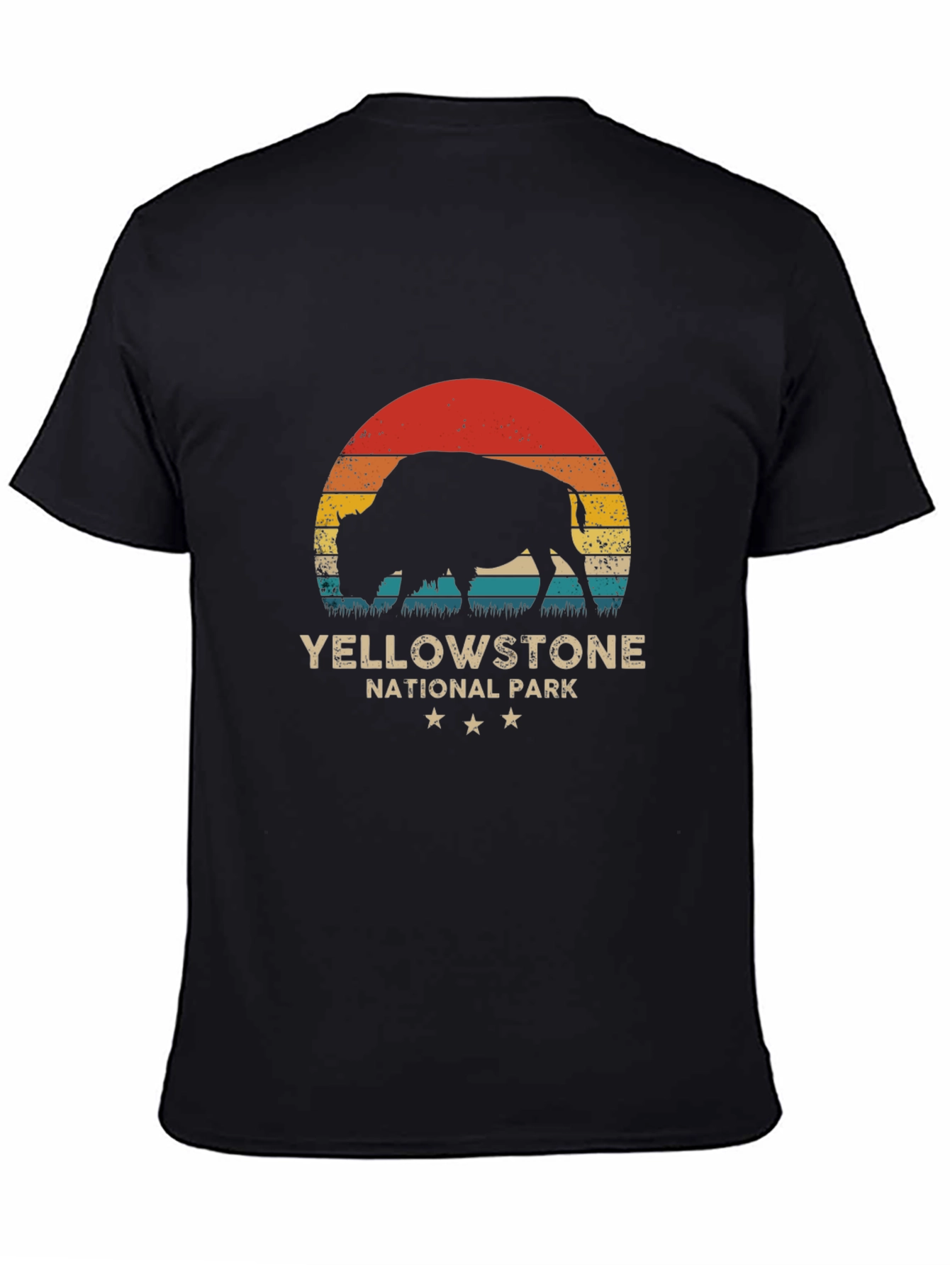 Yellowstone National Park Bison Graphic Tee
