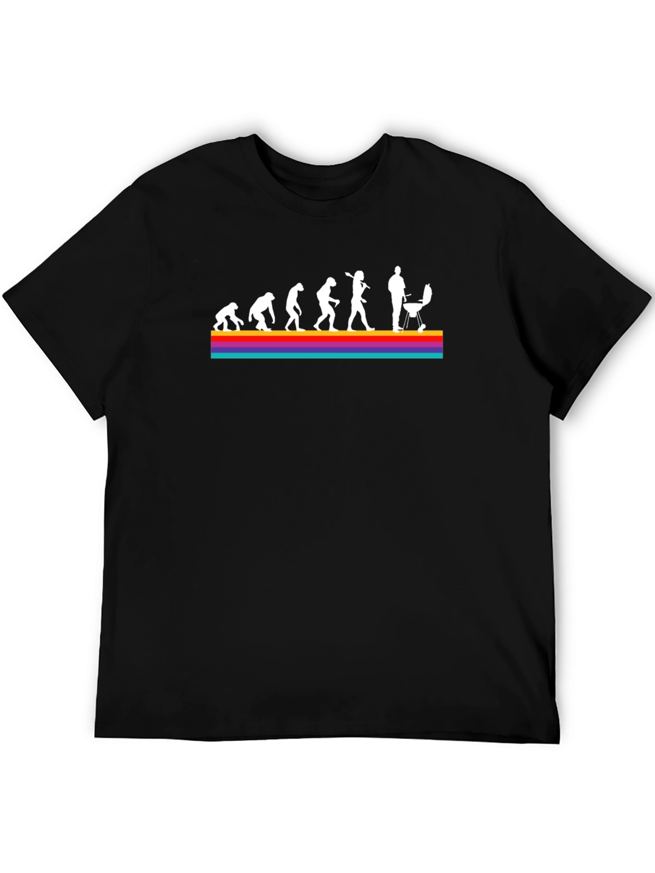 Evolution of BBQ T-Shirt - Funny Grill Master Tee