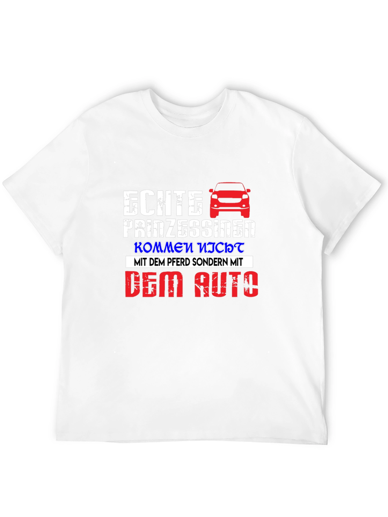 Echte Prinzessinen Car Graphic T-Shirt