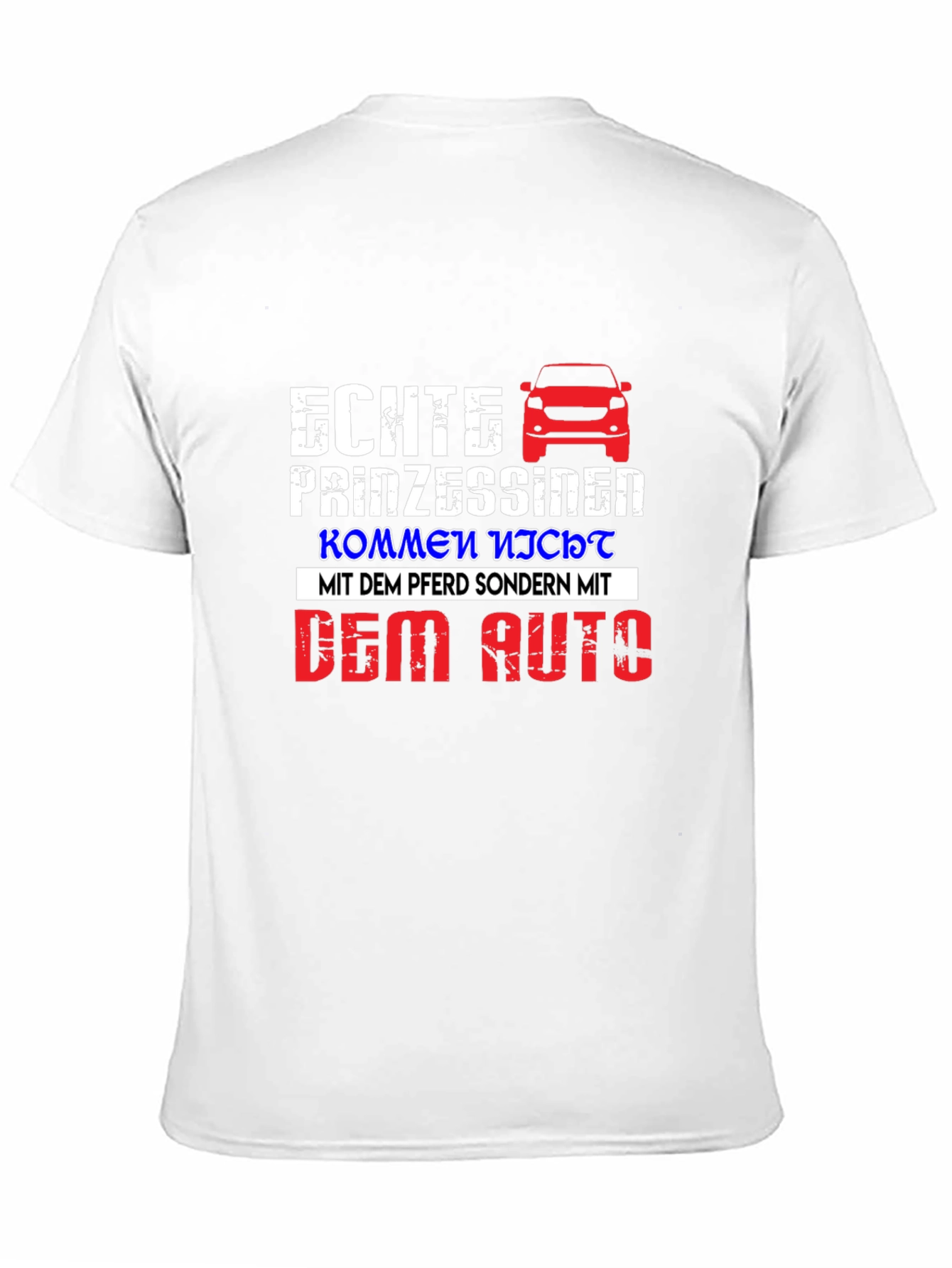 Echte Prinzessinen Car Graphic T-Shirt