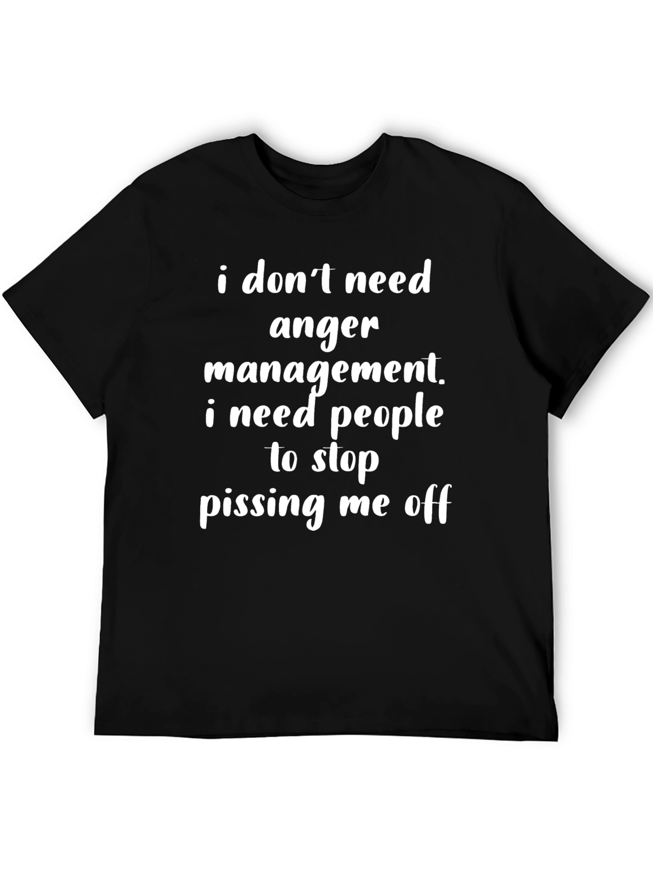 Funny Anger Management Graphic T-Shirt