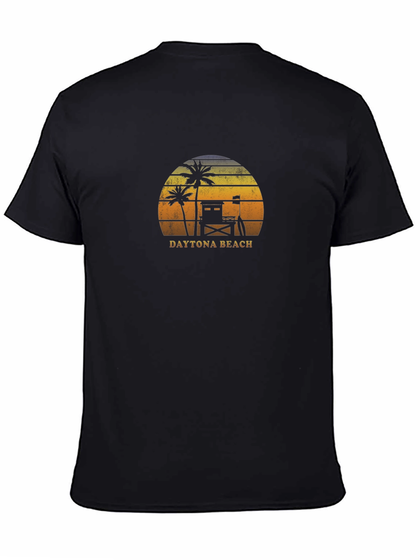 Daytona Beach Graphic Tee - Retro Palm Tree T-Shirt