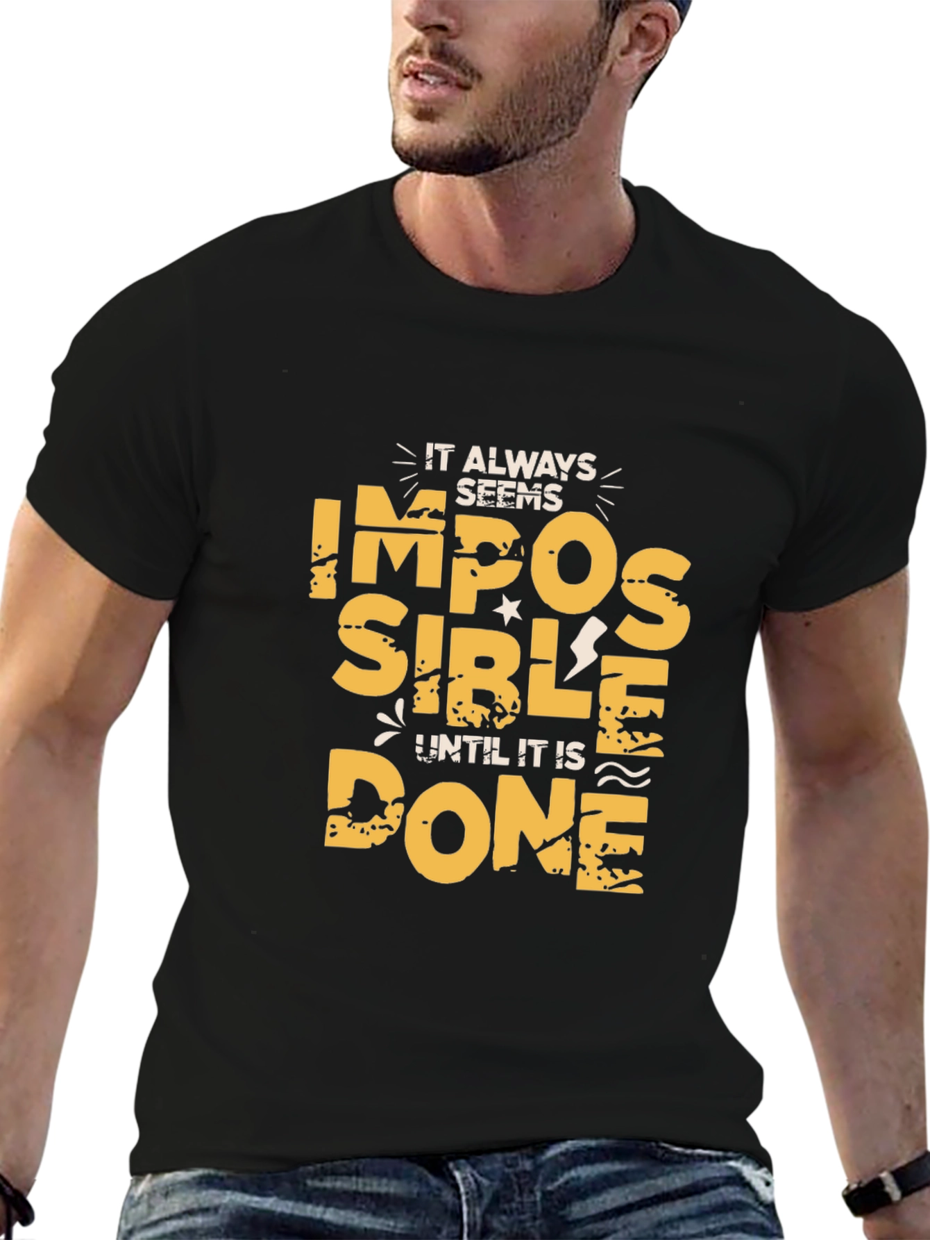 Impossible T-Shirt - Motivational Graphic Tee