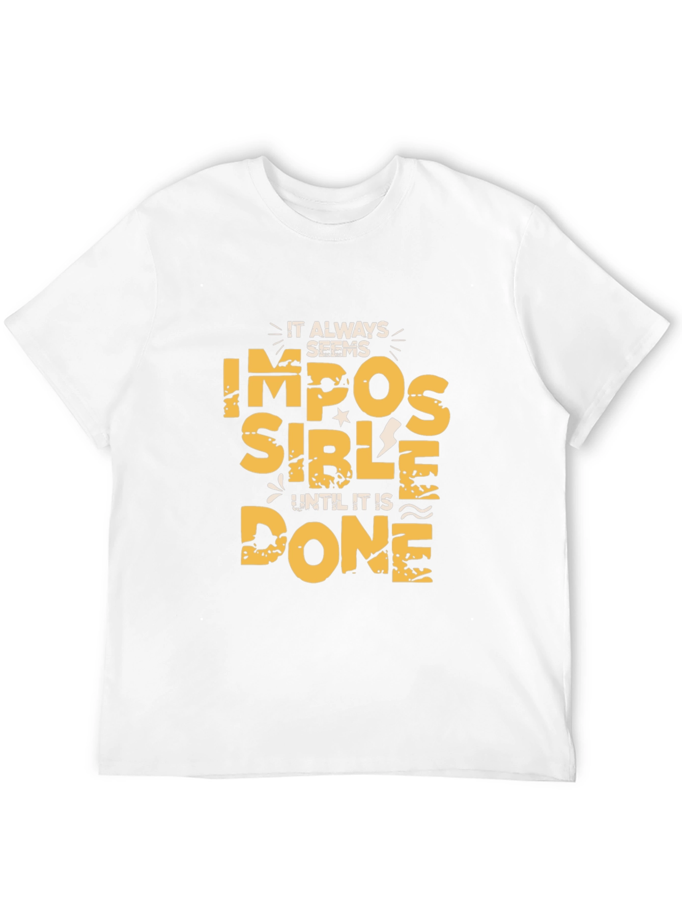 Impossible T-Shirt - Motivational Graphic Tee