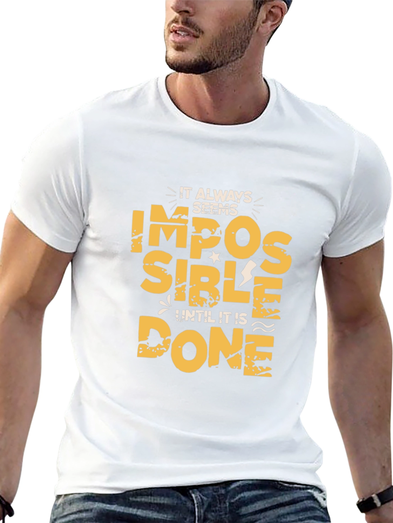 Impossible T-Shirt - Motivational Graphic Tee