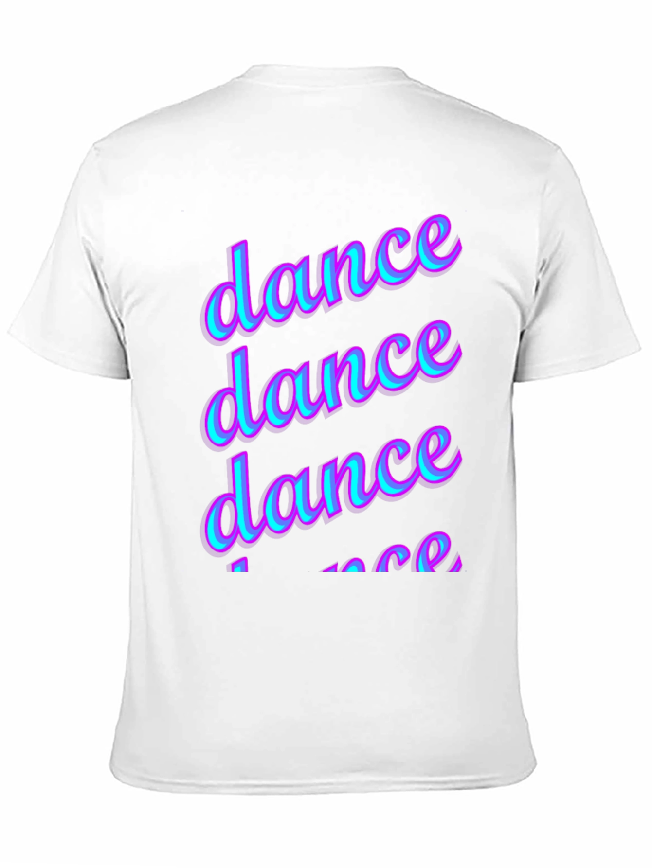Dance Graphic Print Black T-Shirt