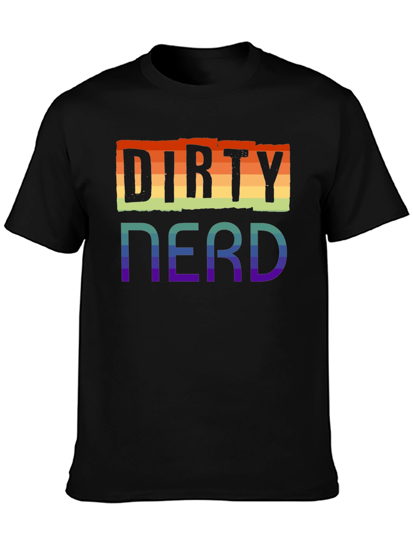 Dirty Nerd Rainbow Pride T-Shirt