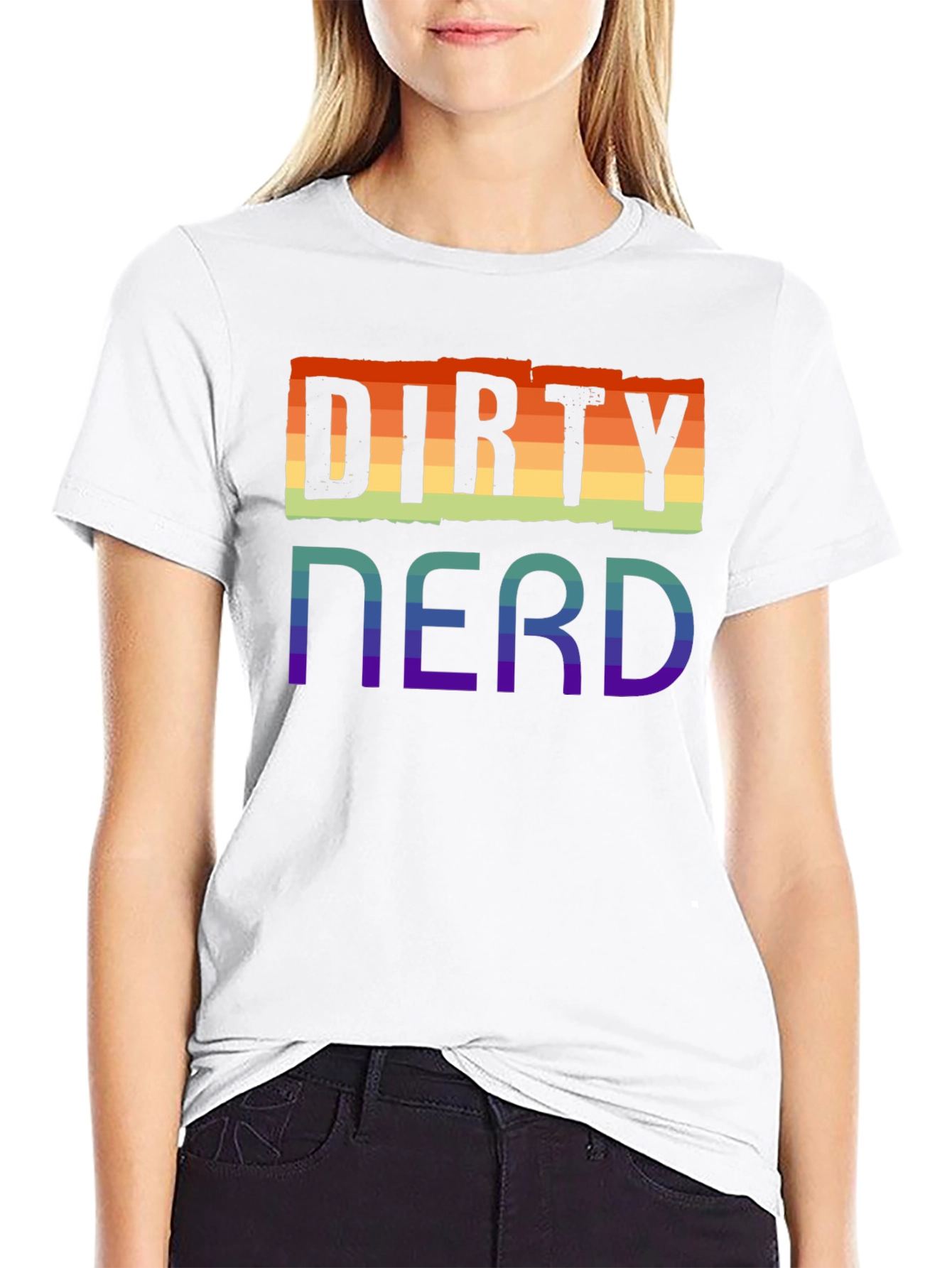 Dirty Nerd Rainbow Pride T-Shirt