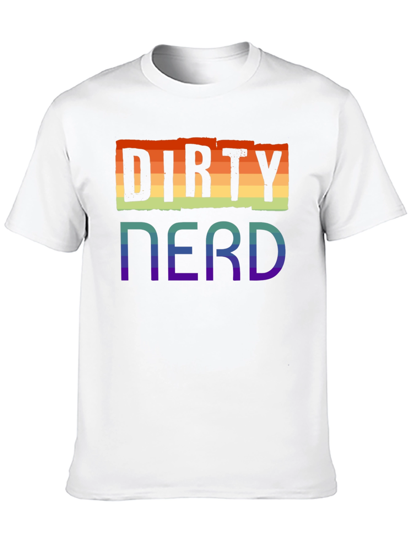 Dirty Nerd Rainbow Pride T-Shirt