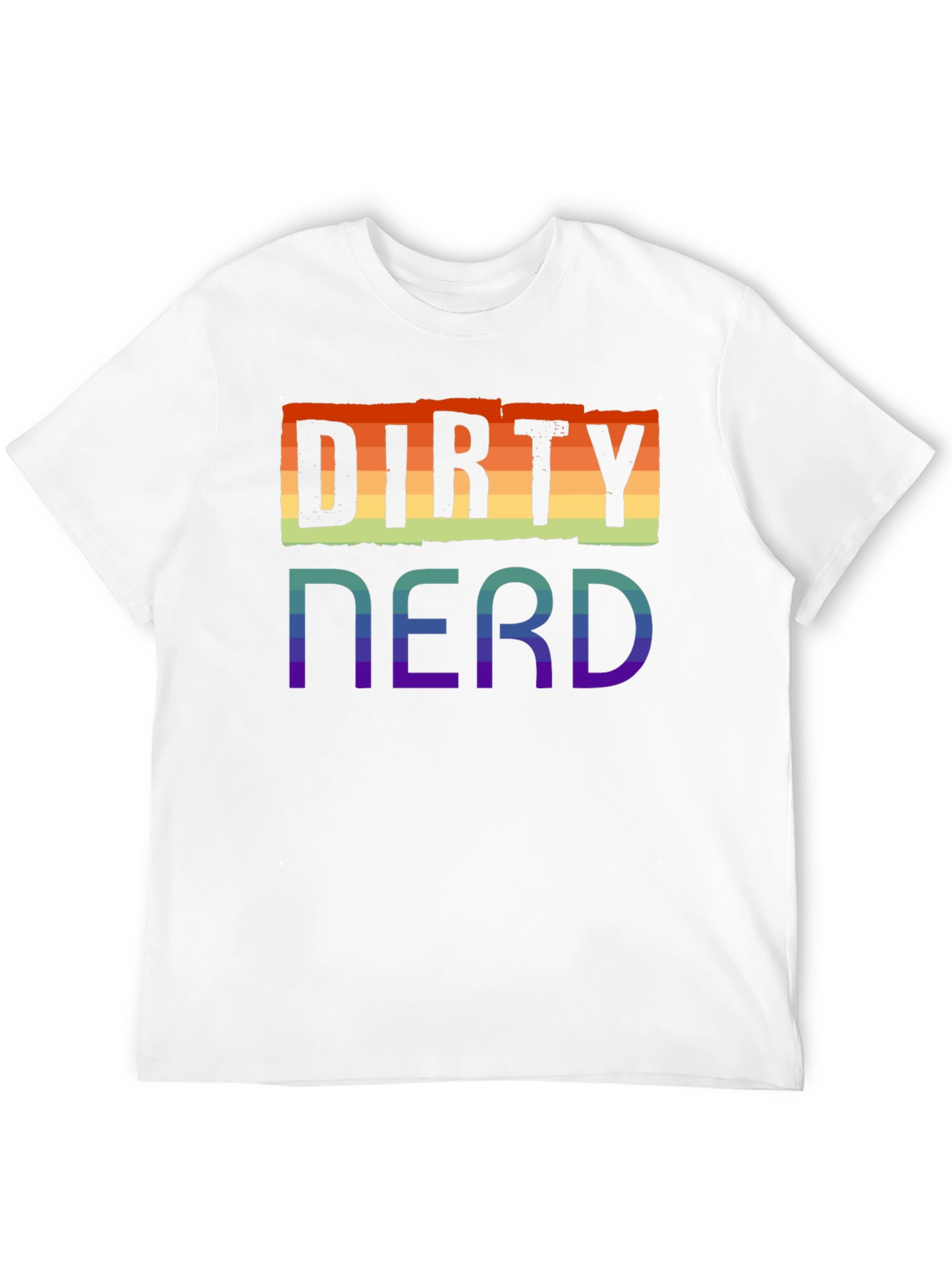 Dirty Nerd Rainbow Pride T-Shirt