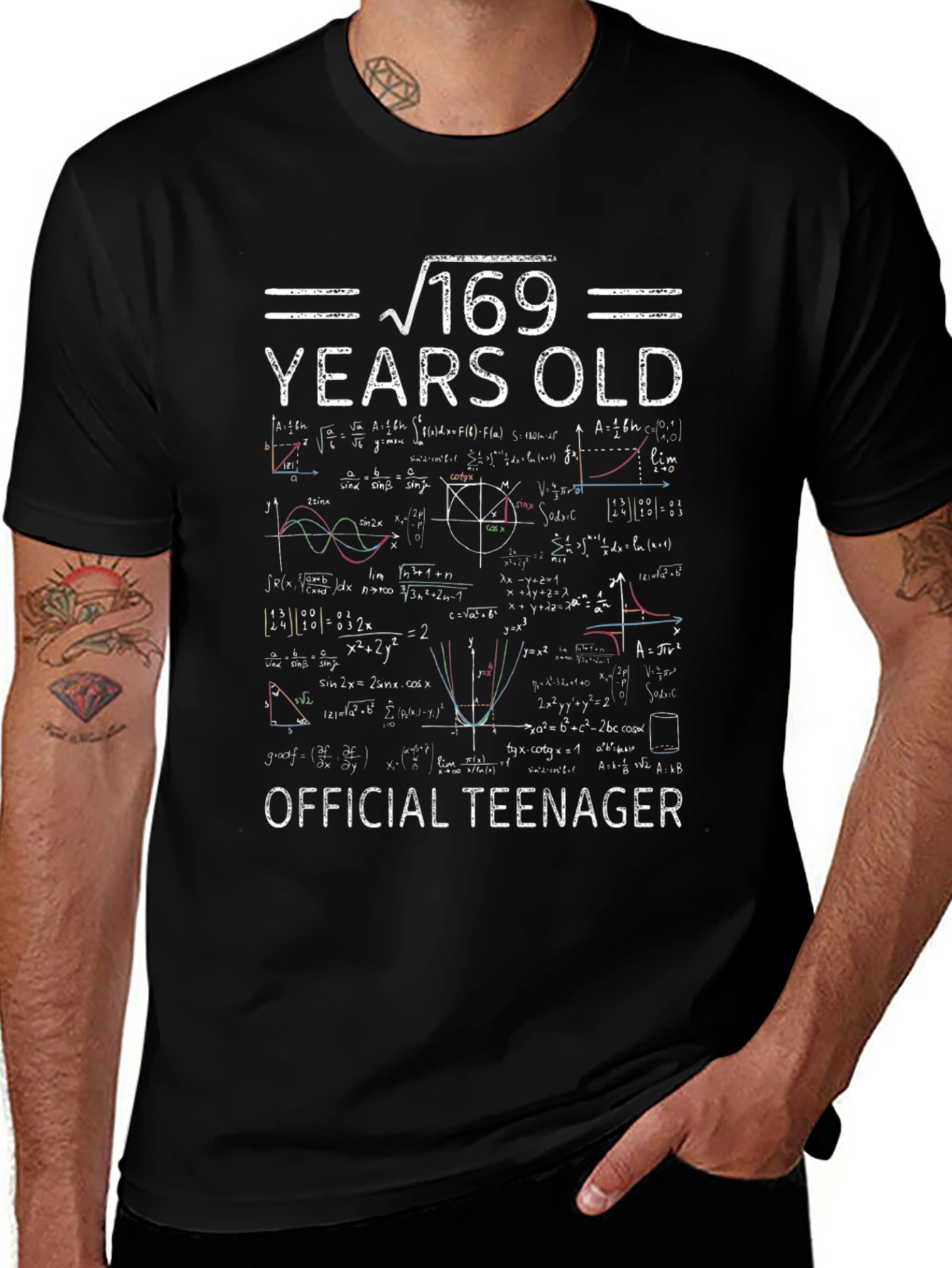 Funny 13th Birthday T-Shirt - Official Teenager