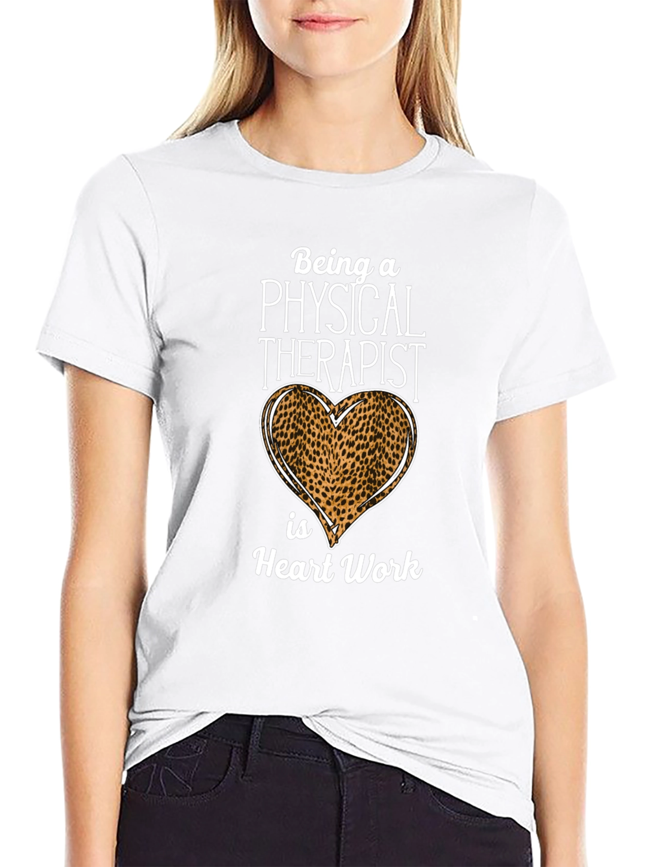 Physical Therapist Heart Work T-Shirt