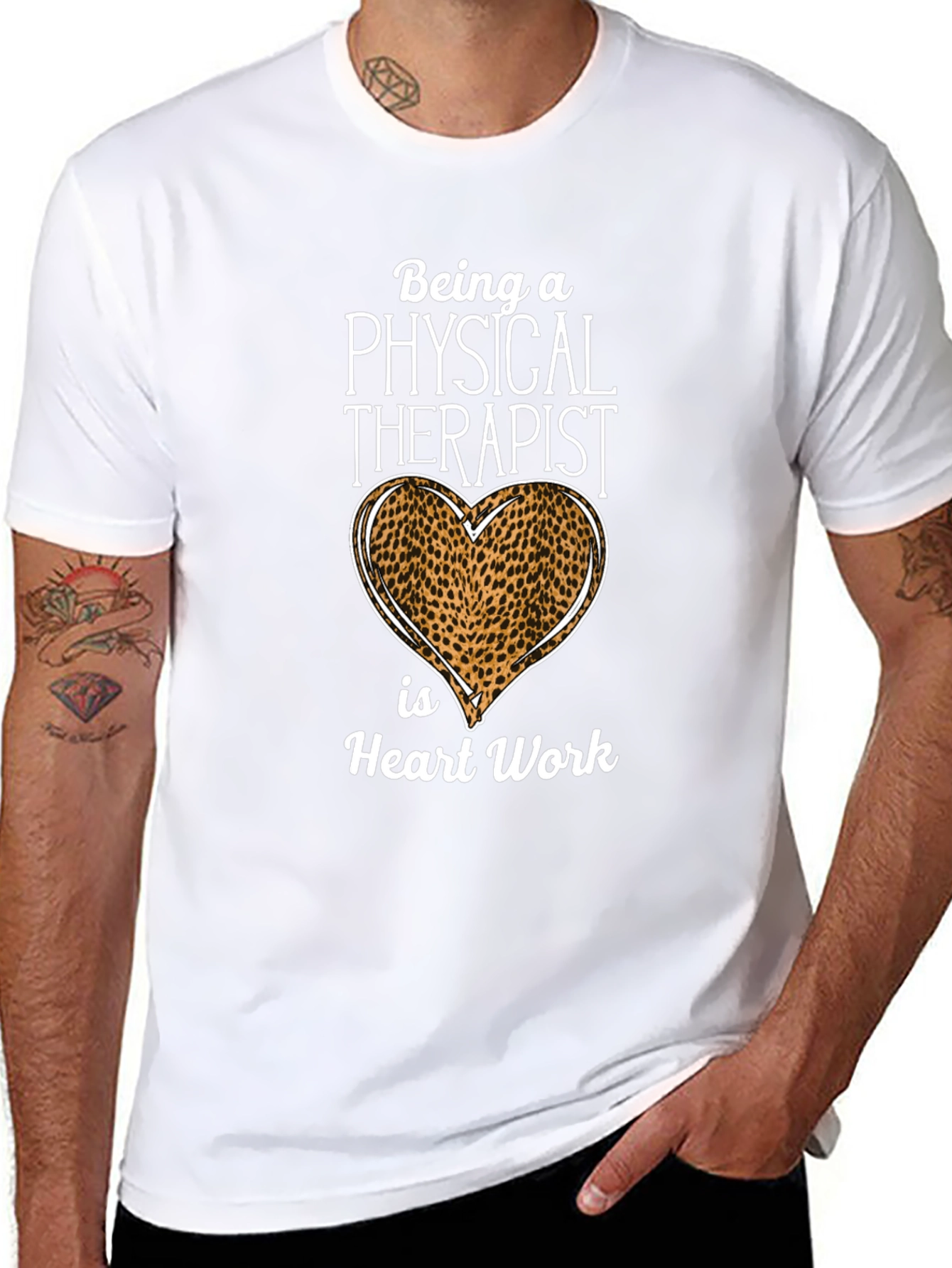 Physical Therapist Heart Work T-Shirt