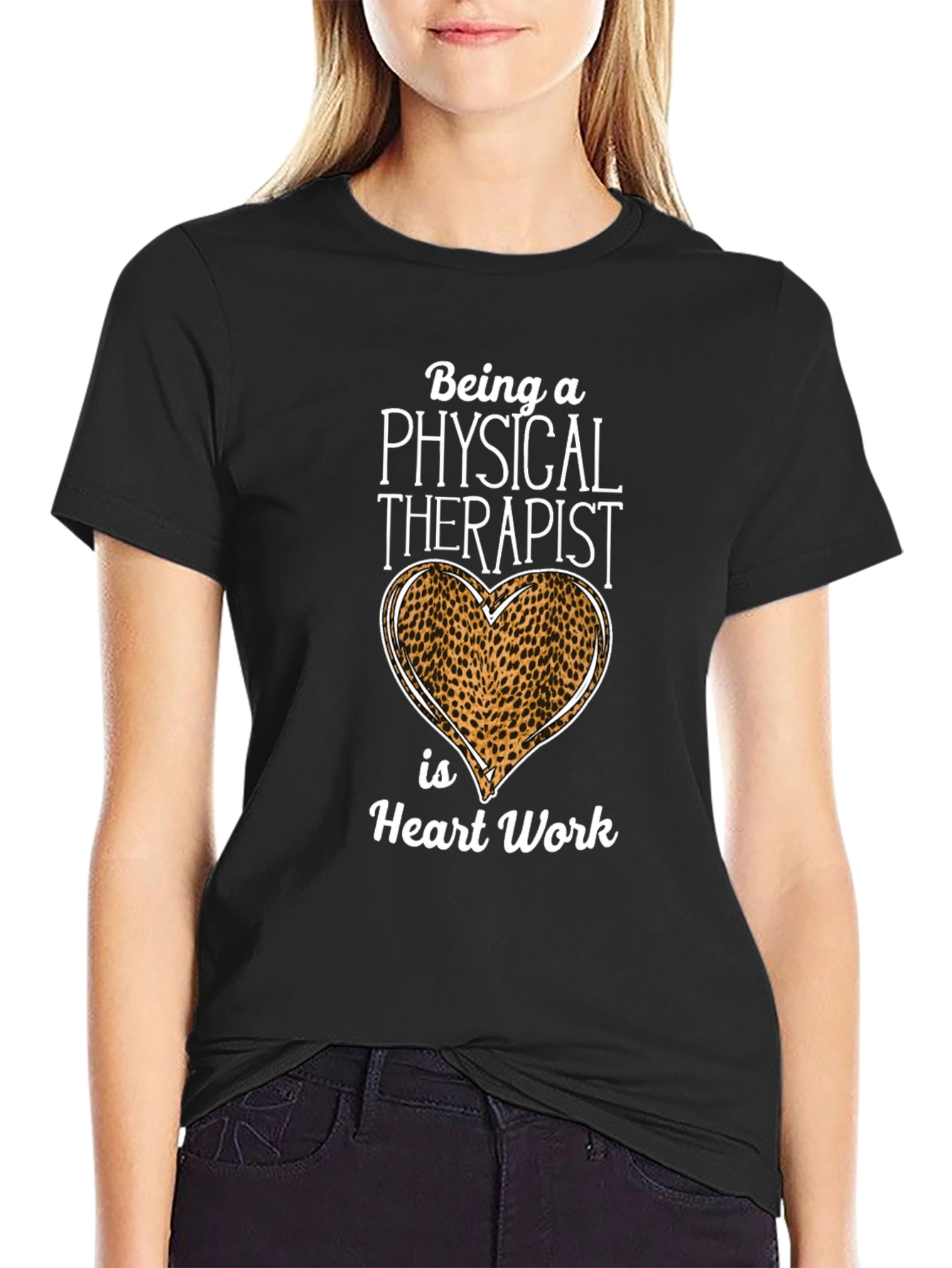 Physical Therapist Heart Work T-Shirt