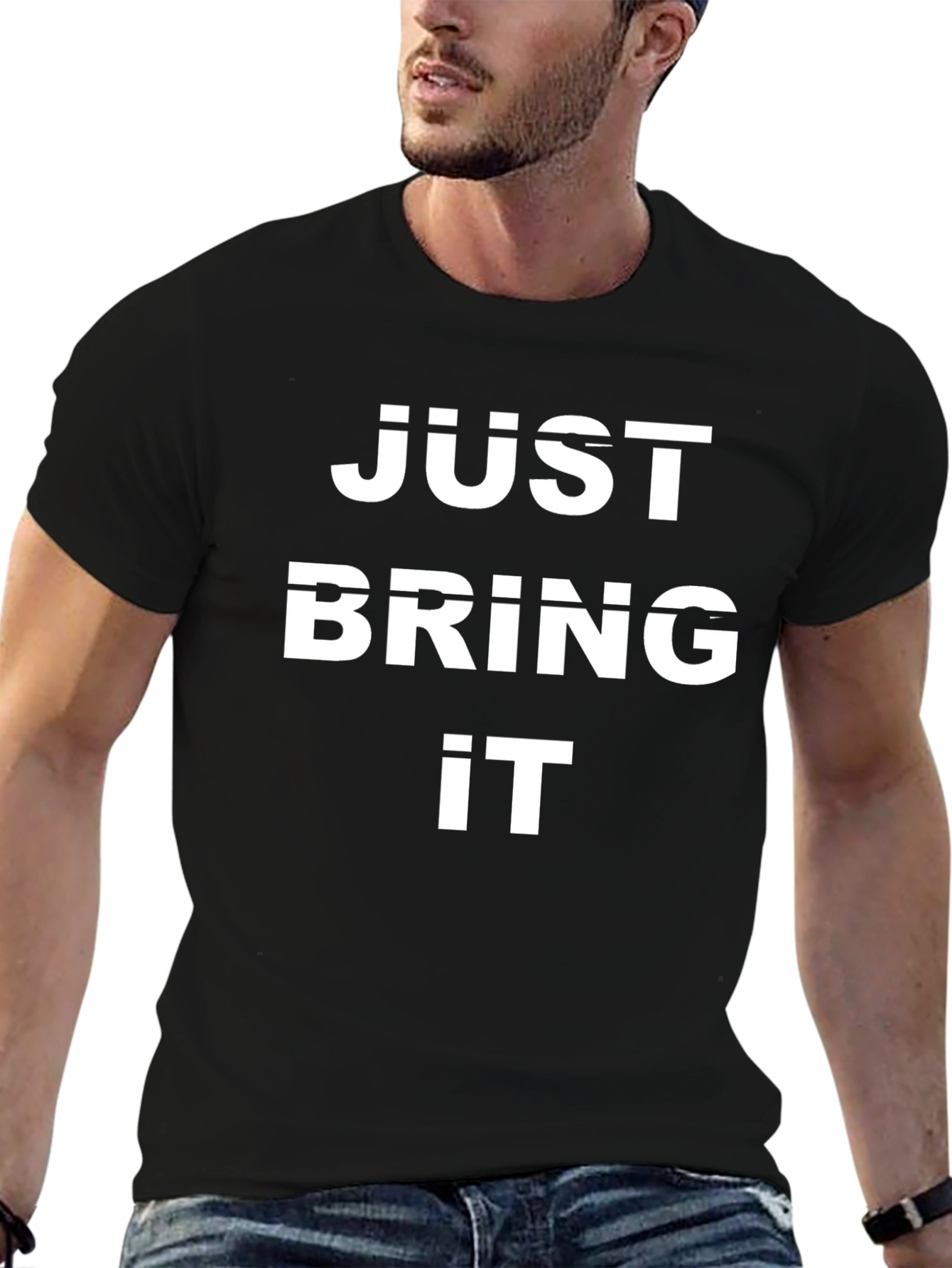 Just Bring It Graphic Tee - Bold Statement Shirt